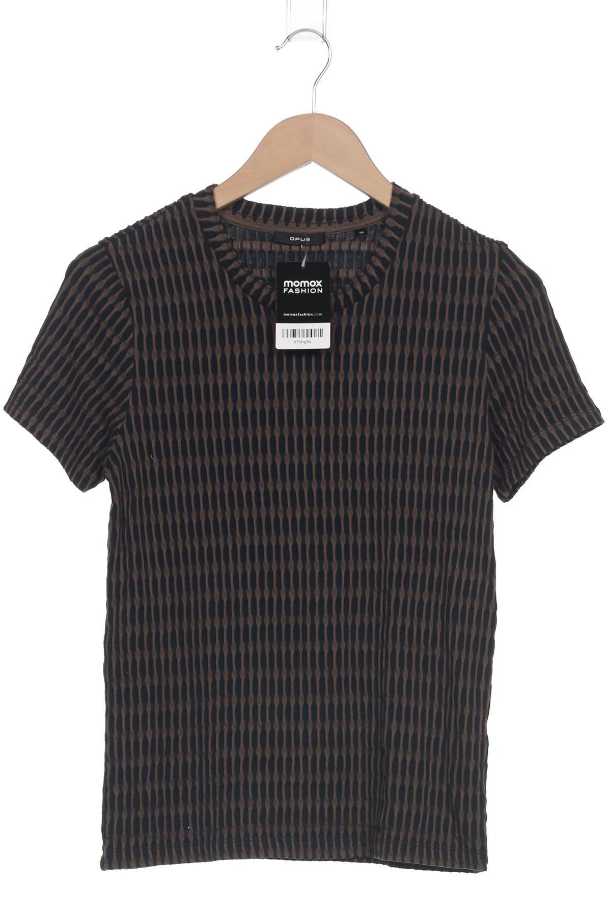

Opus Damen T-Shirt, braun, Gr. 38