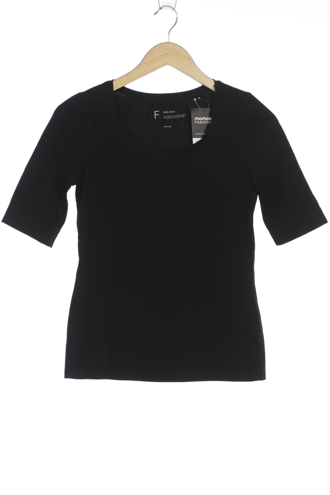 

Opus Damen T-Shirt, schwarz, Gr. 36
