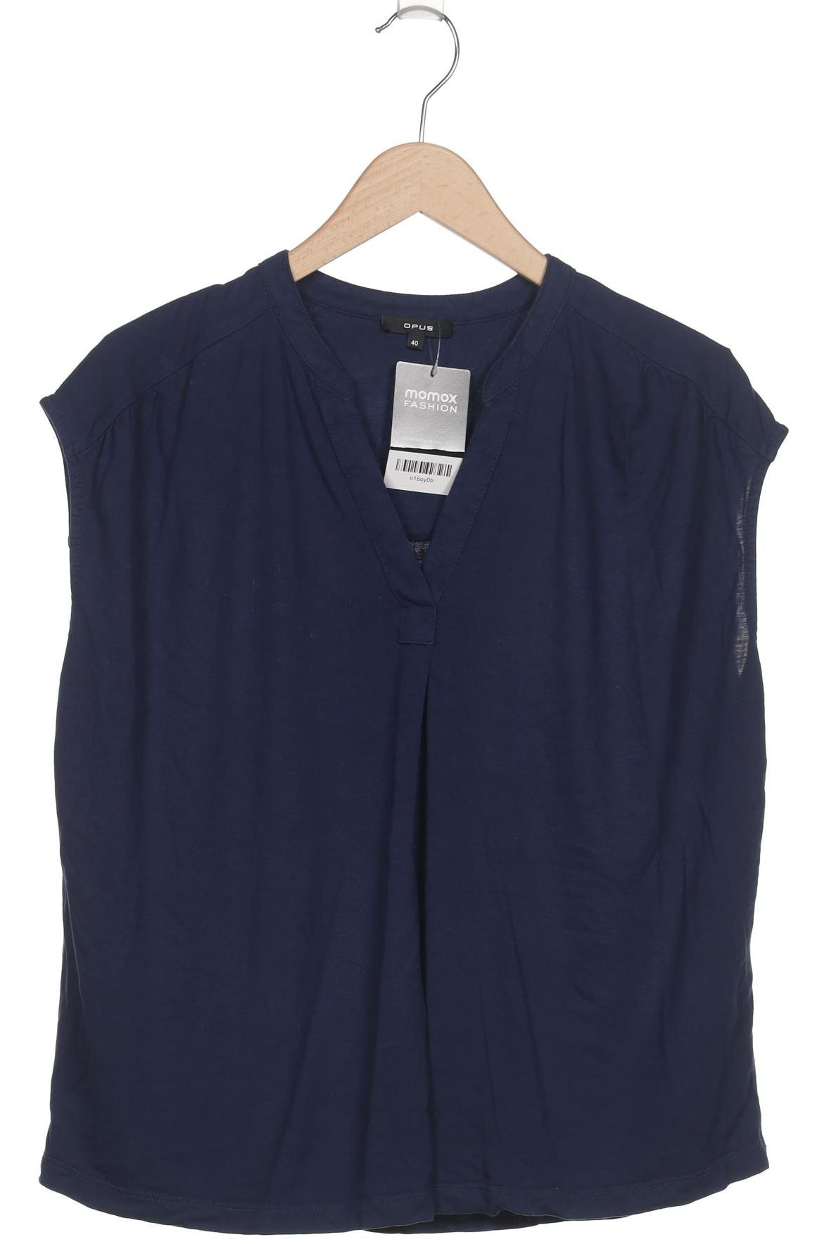 

Opus Damen T-Shirt, marineblau, Gr. 40