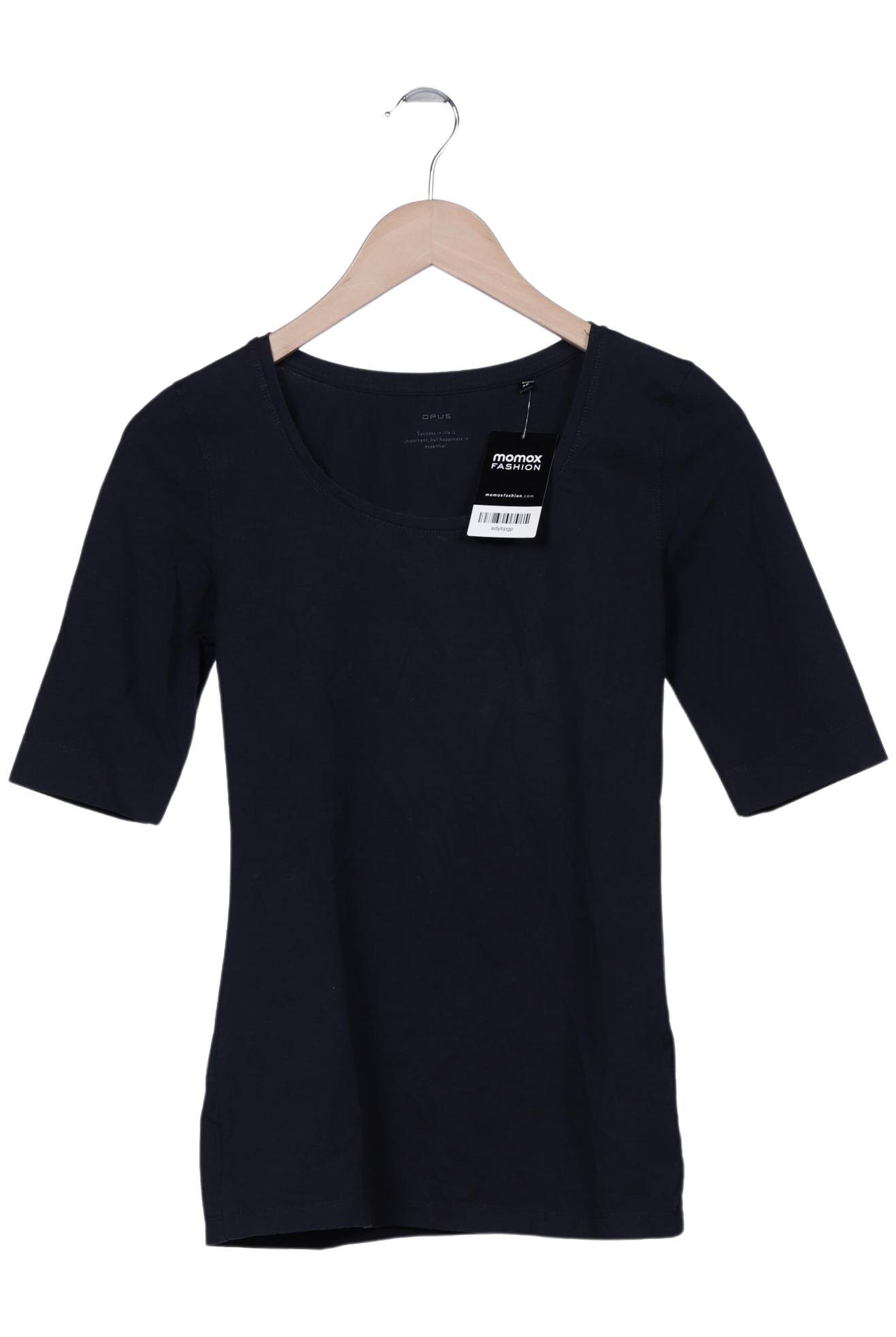 

Opus Damen T-Shirt, marineblau, Gr. 38