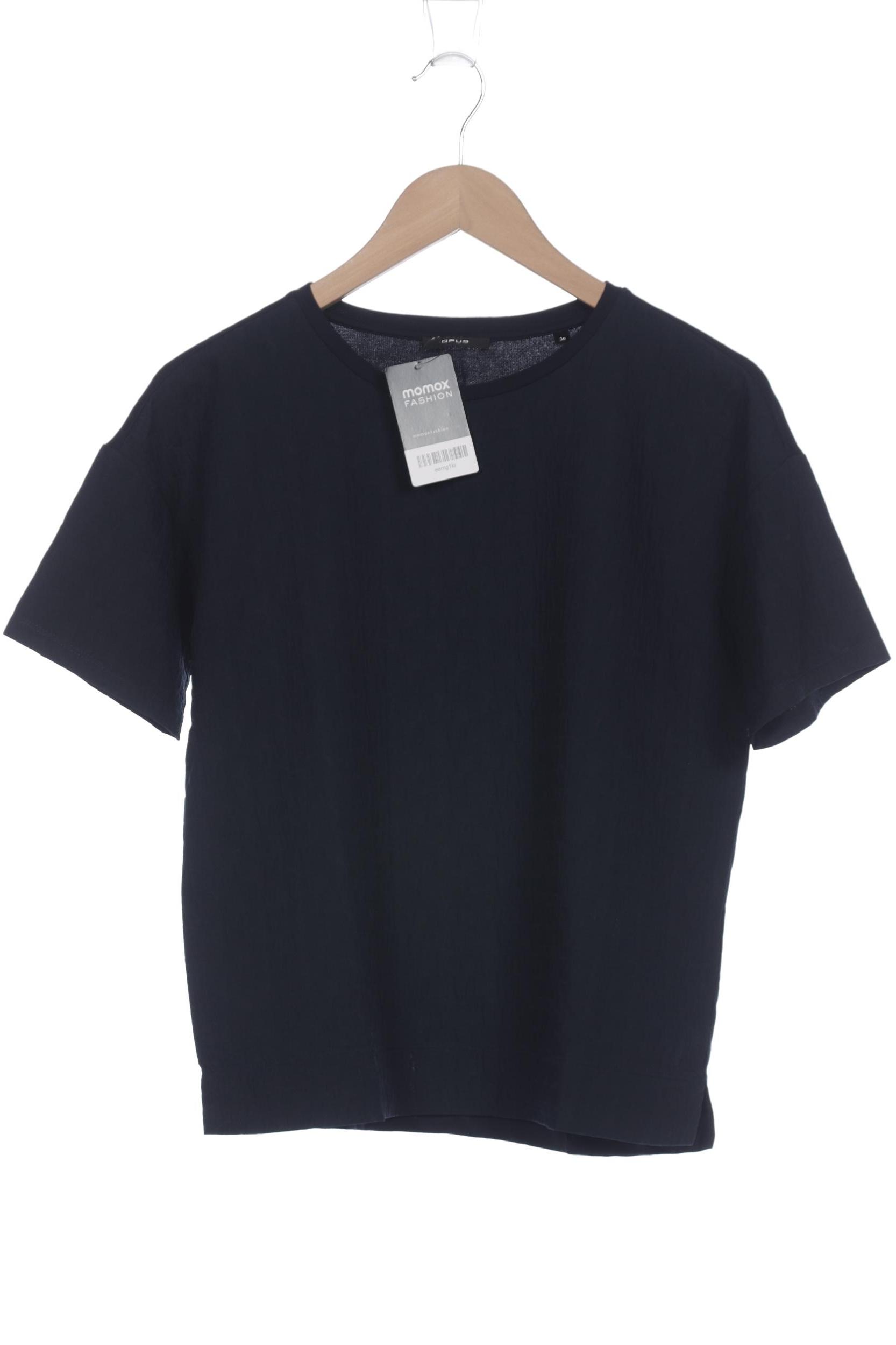 

Opus Damen T-Shirt, marineblau, Gr. 36