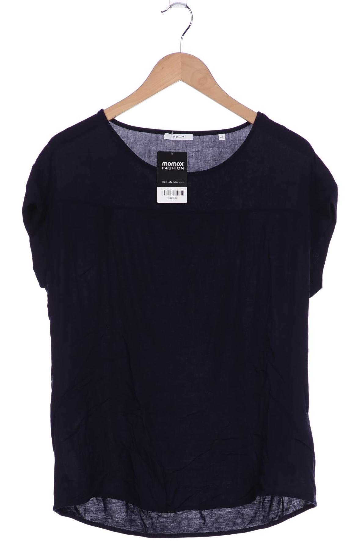 

Opus Damen T-Shirt, marineblau, Gr. 40