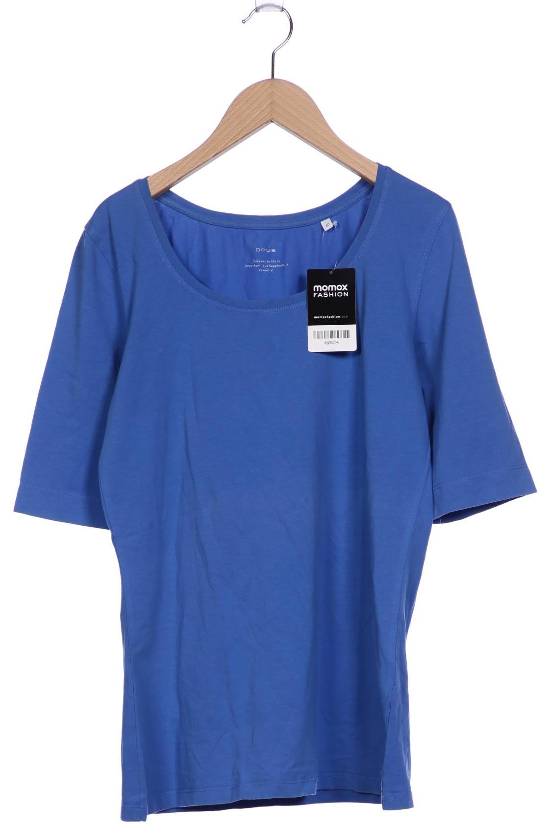 

Opus Damen T-Shirt, blau, Gr. 40