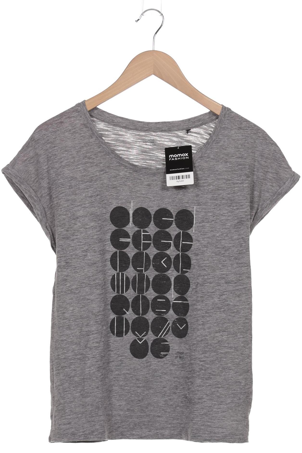 

Opus Damen T-Shirt, grau, Gr. 40