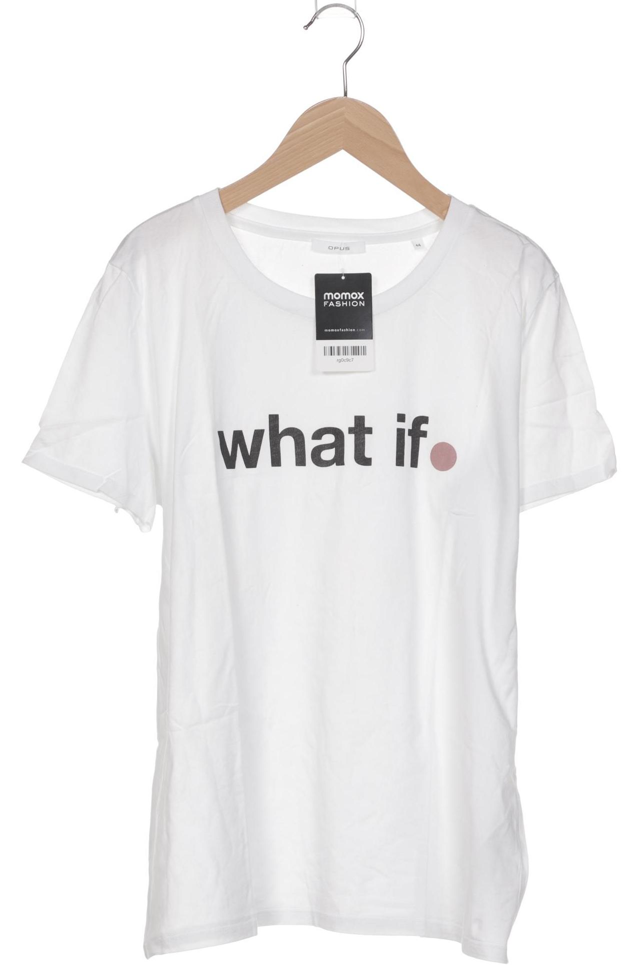 

Opus Damen T-Shirt, weiß, Gr. 44