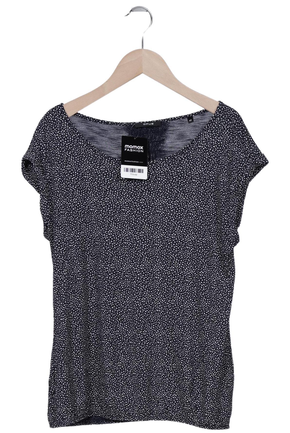 

Opus Damen T-Shirt, marineblau, Gr. 42