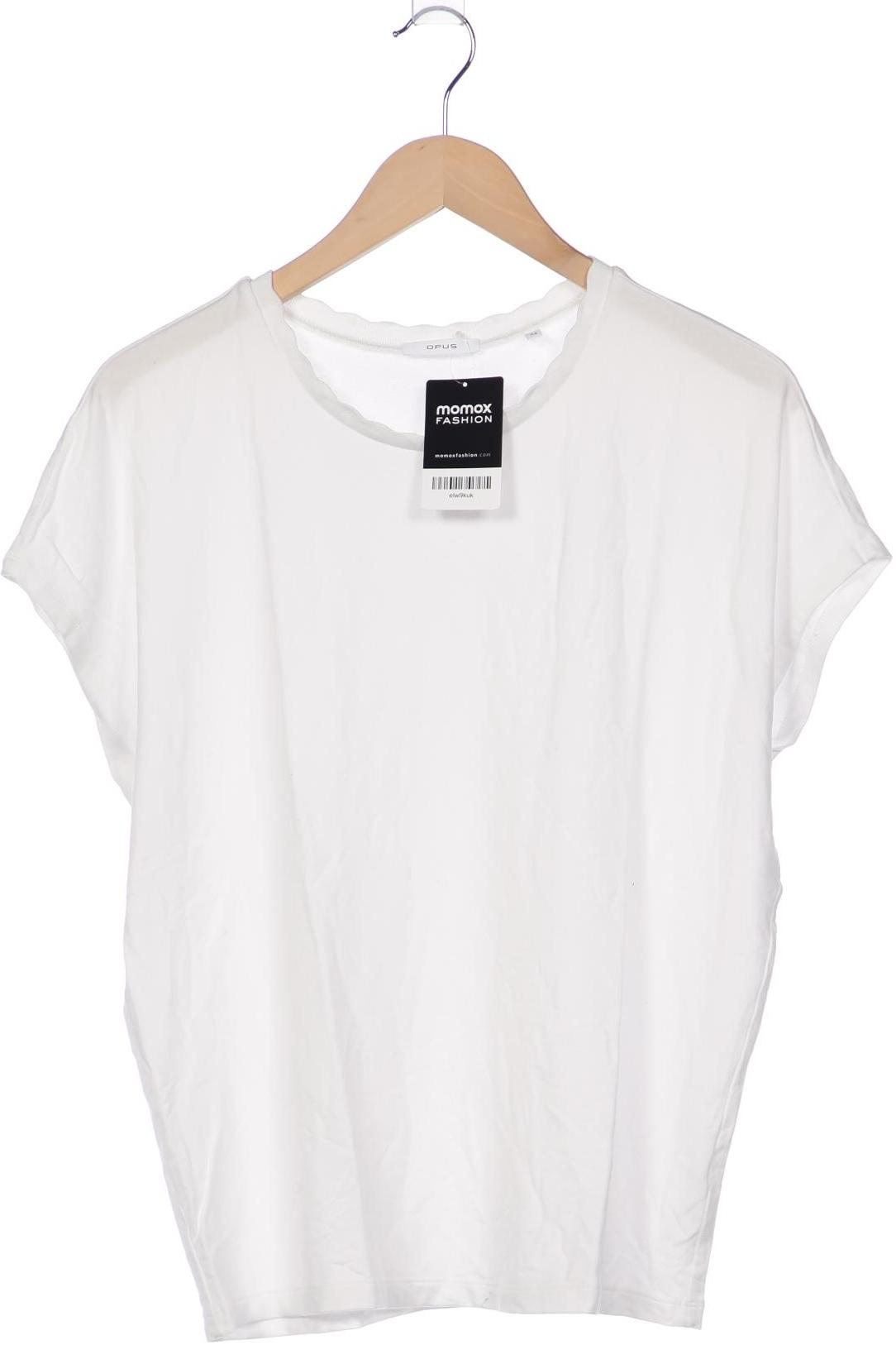 

Opus Damen T-Shirt, weiß, Gr. 42
