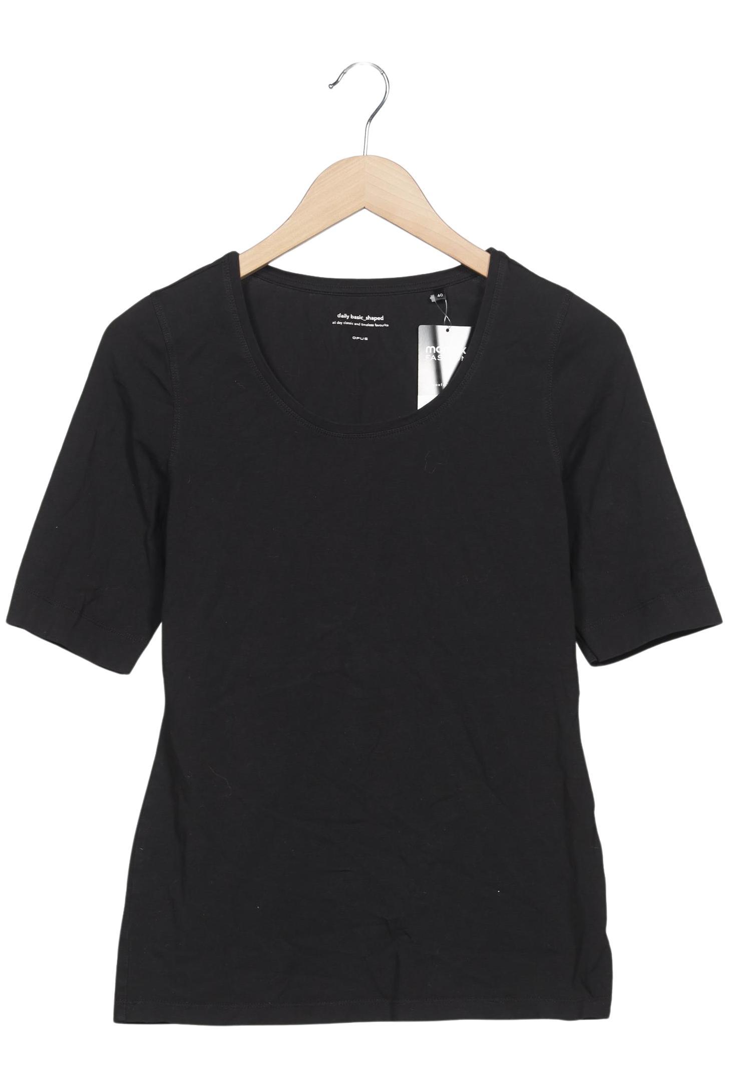 

Opus Damen T-Shirt, schwarz, Gr. 40