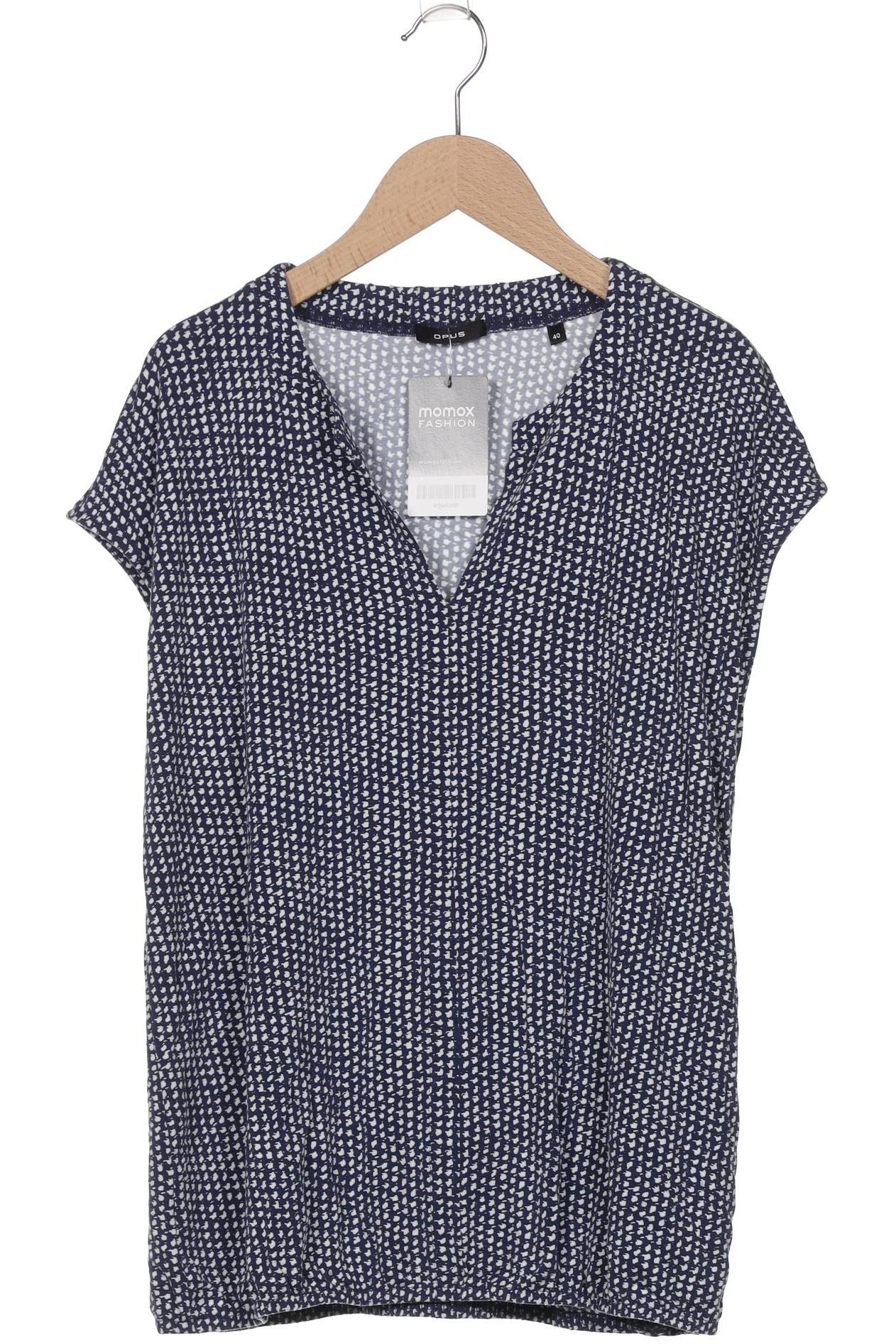 

Opus Damen T-Shirt, marineblau, Gr. 40