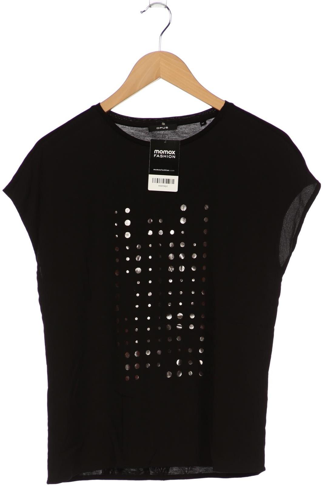 

Opus Damen T-Shirt, schwarz, Gr. 36