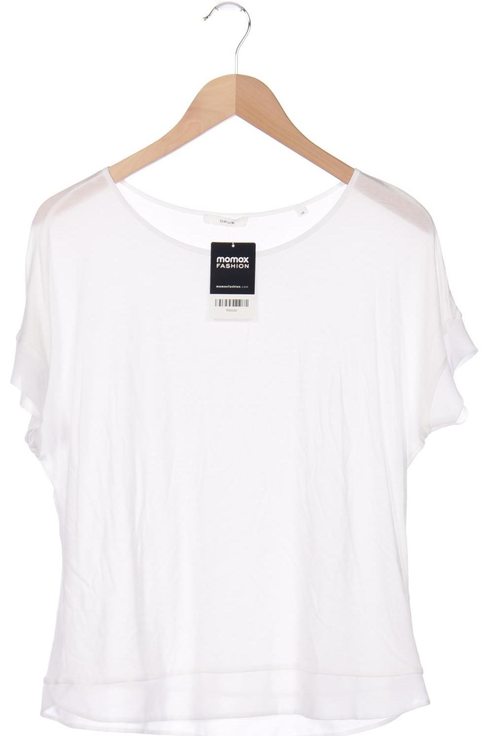 

Opus Damen T-Shirt, weiß, Gr. 38