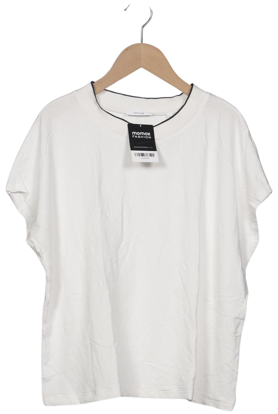 

Opus Damen T-Shirt, weiß, Gr. 42