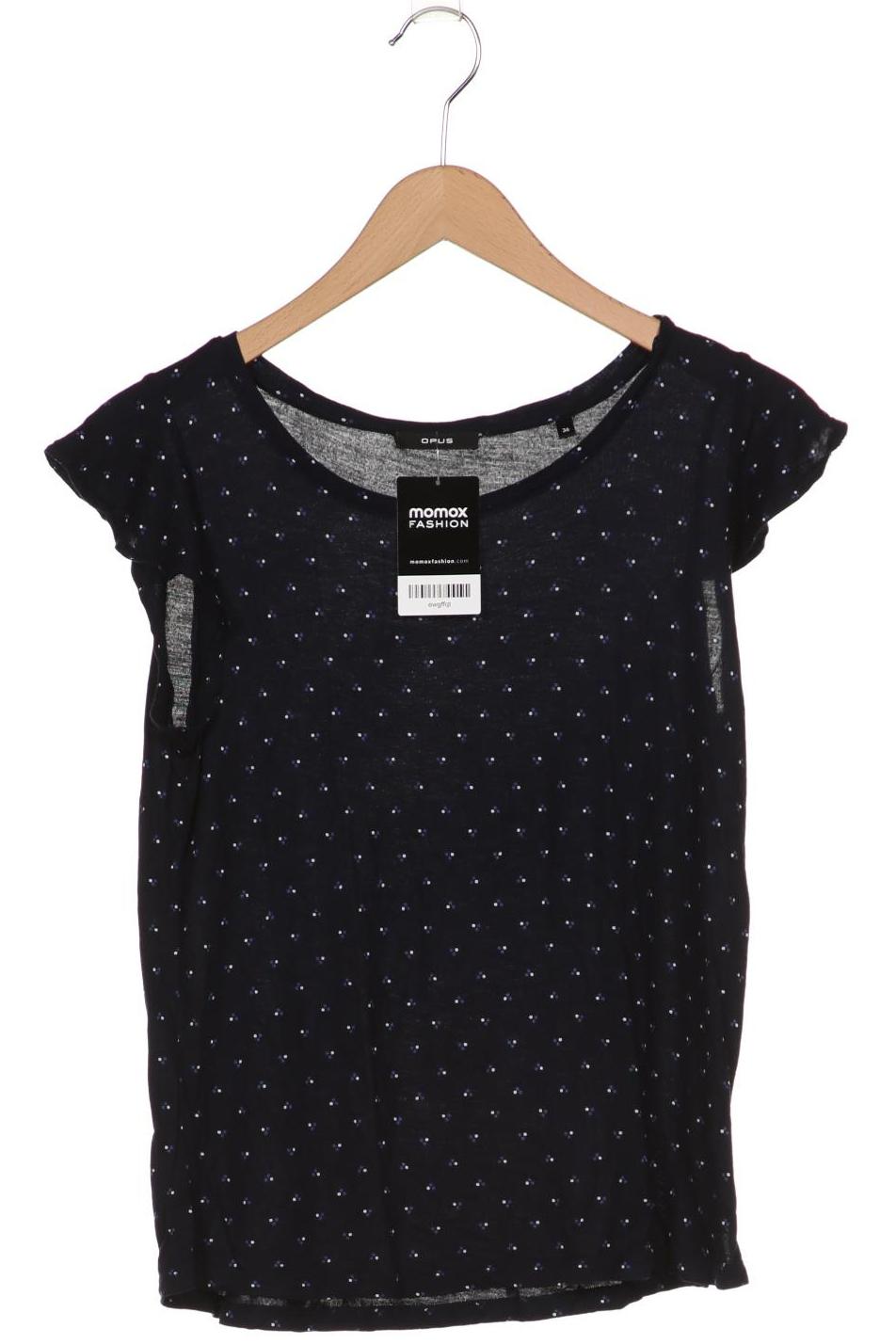 

Opus Damen T-Shirt, marineblau
