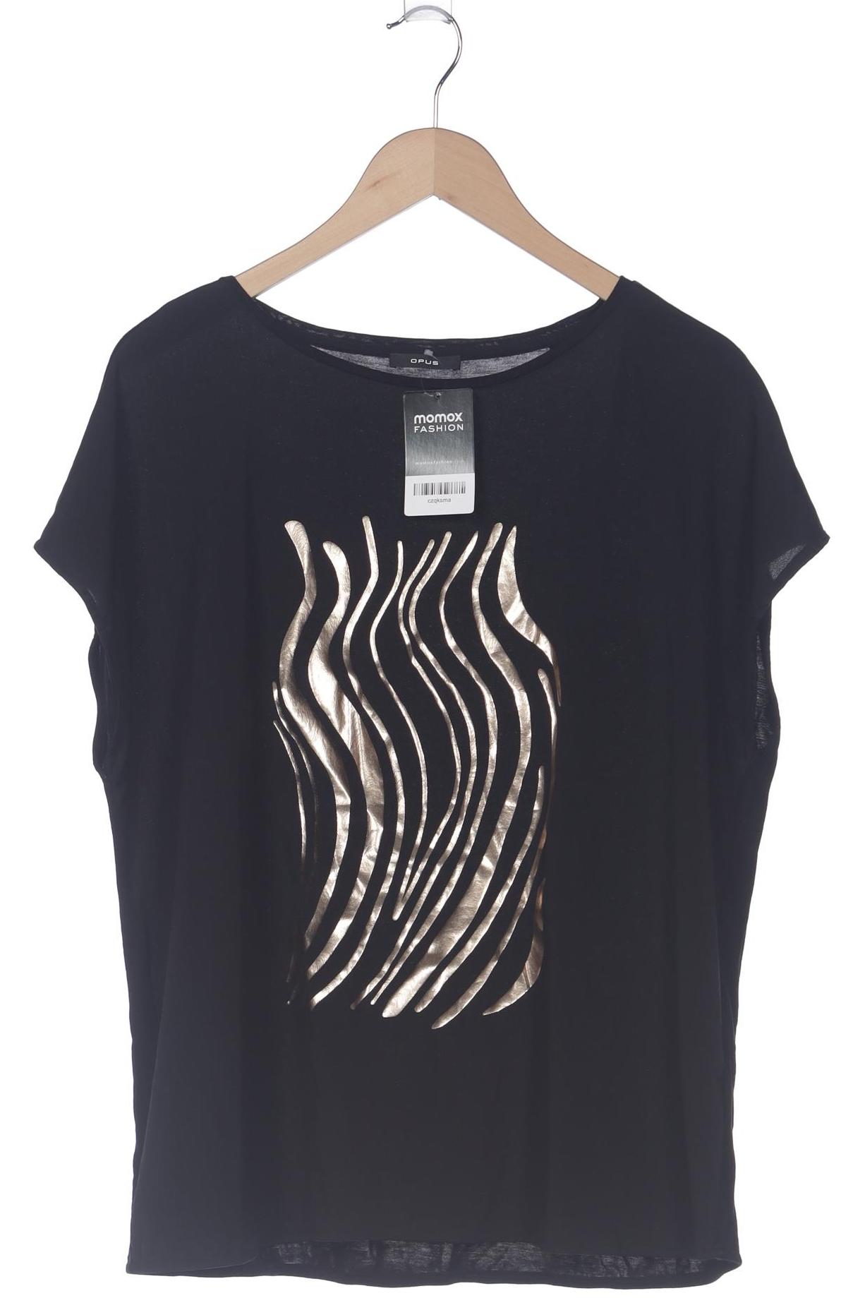 

Opus Damen T-Shirt, schwarz, Gr. 44