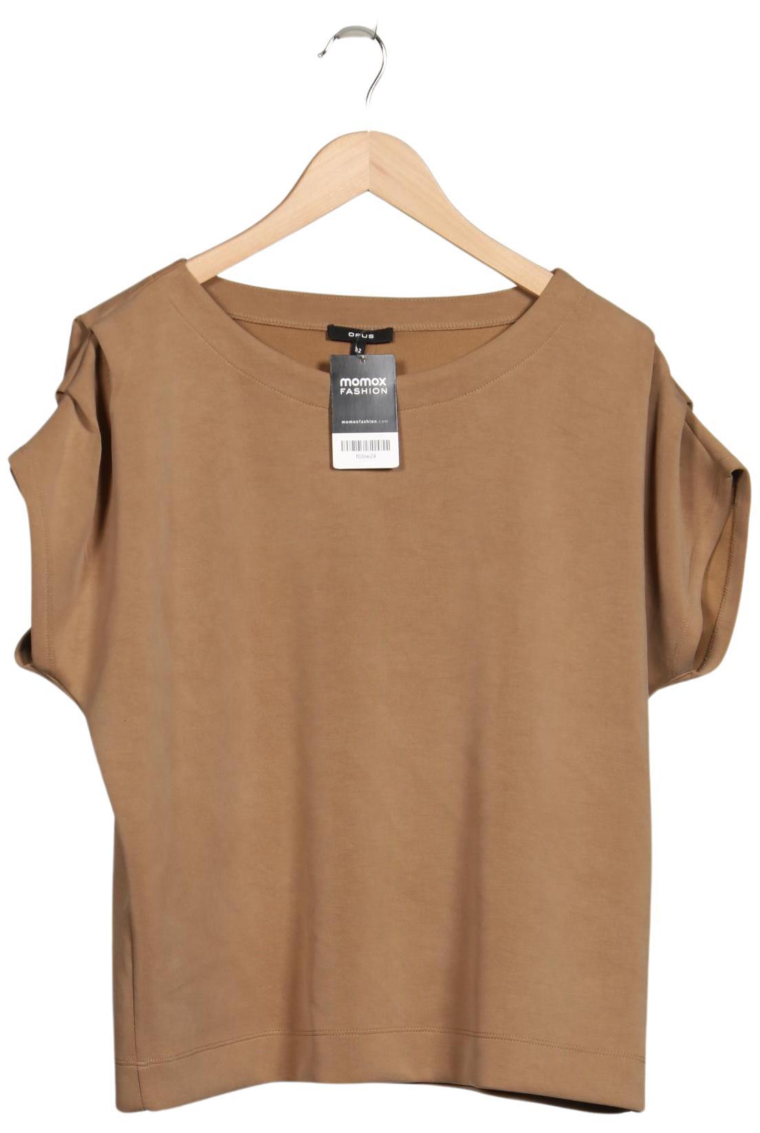 

Opus Damen T-Shirt, braun, Gr. 42