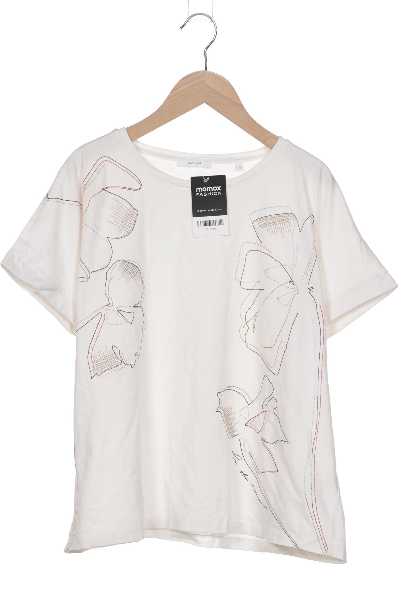 

Opus Damen T-Shirt, cremeweiß, Gr. 38
