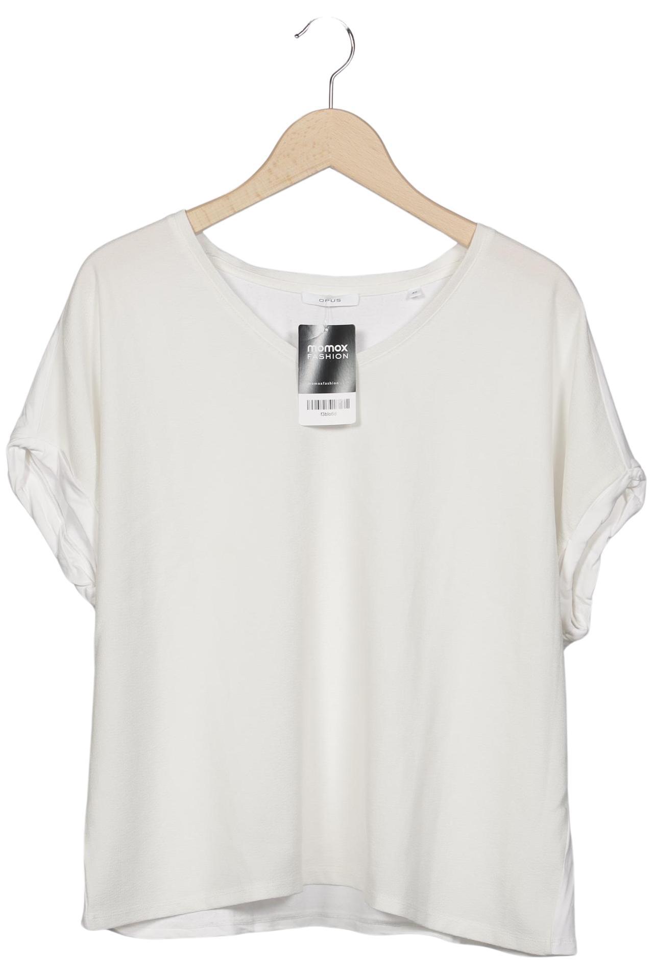 

Opus Damen T-Shirt, weiß, Gr. 40