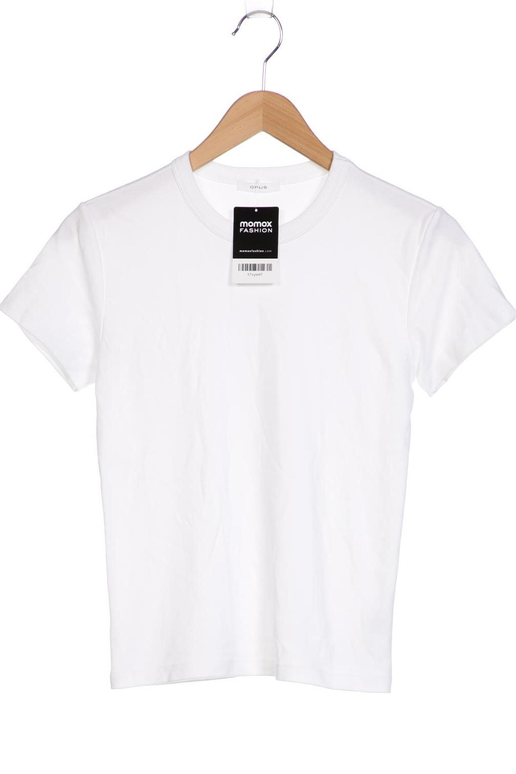 

Opus Damen T-Shirt, weiß, Gr. 36