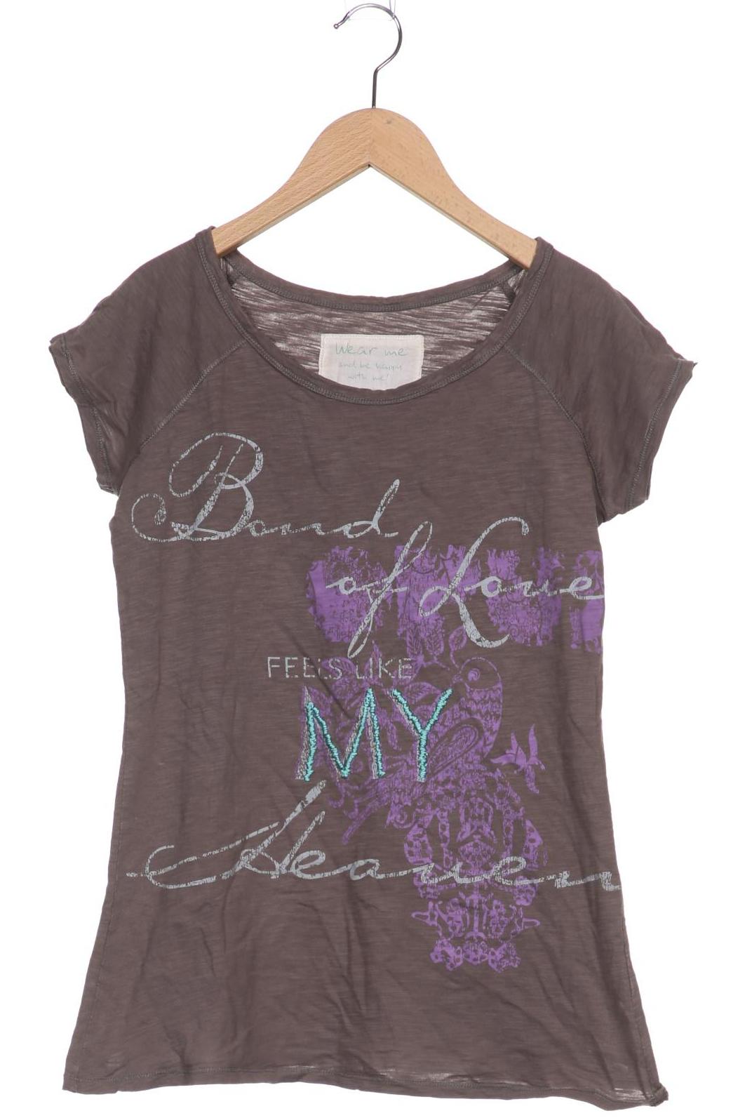

Opus Damen T-Shirt, braun, Gr. 40