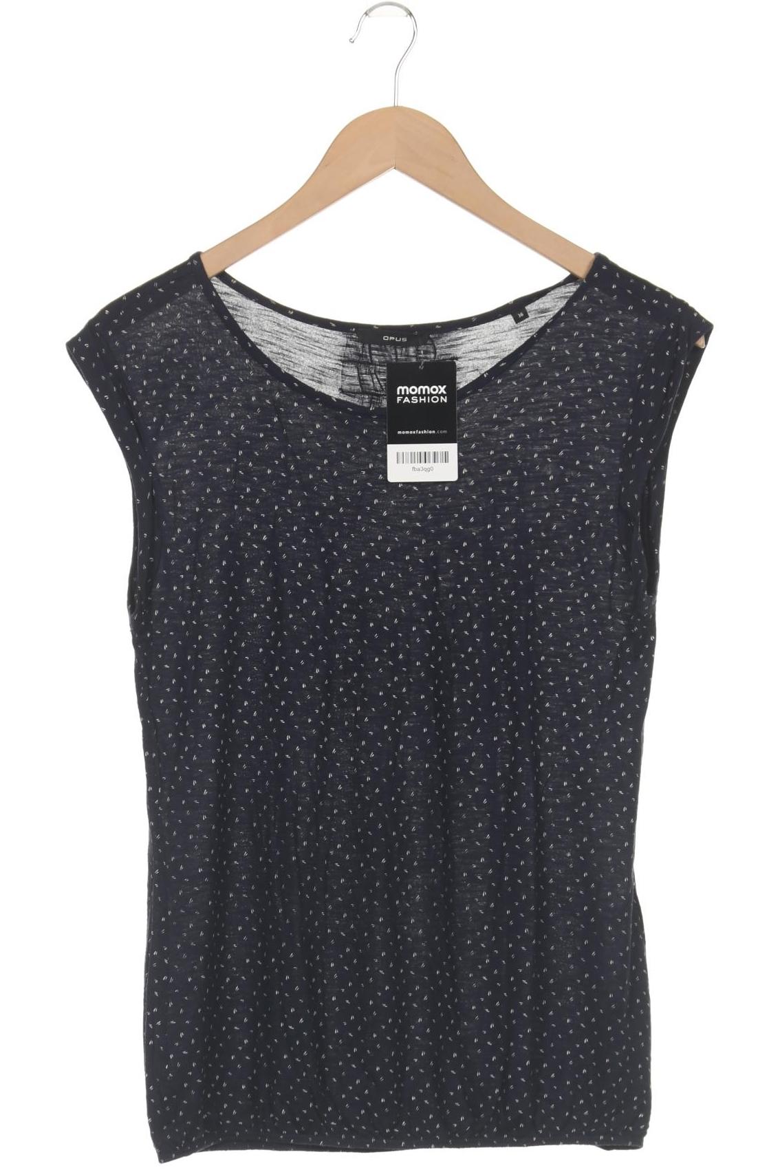 

Opus Damen T-Shirt, marineblau, Gr. 36