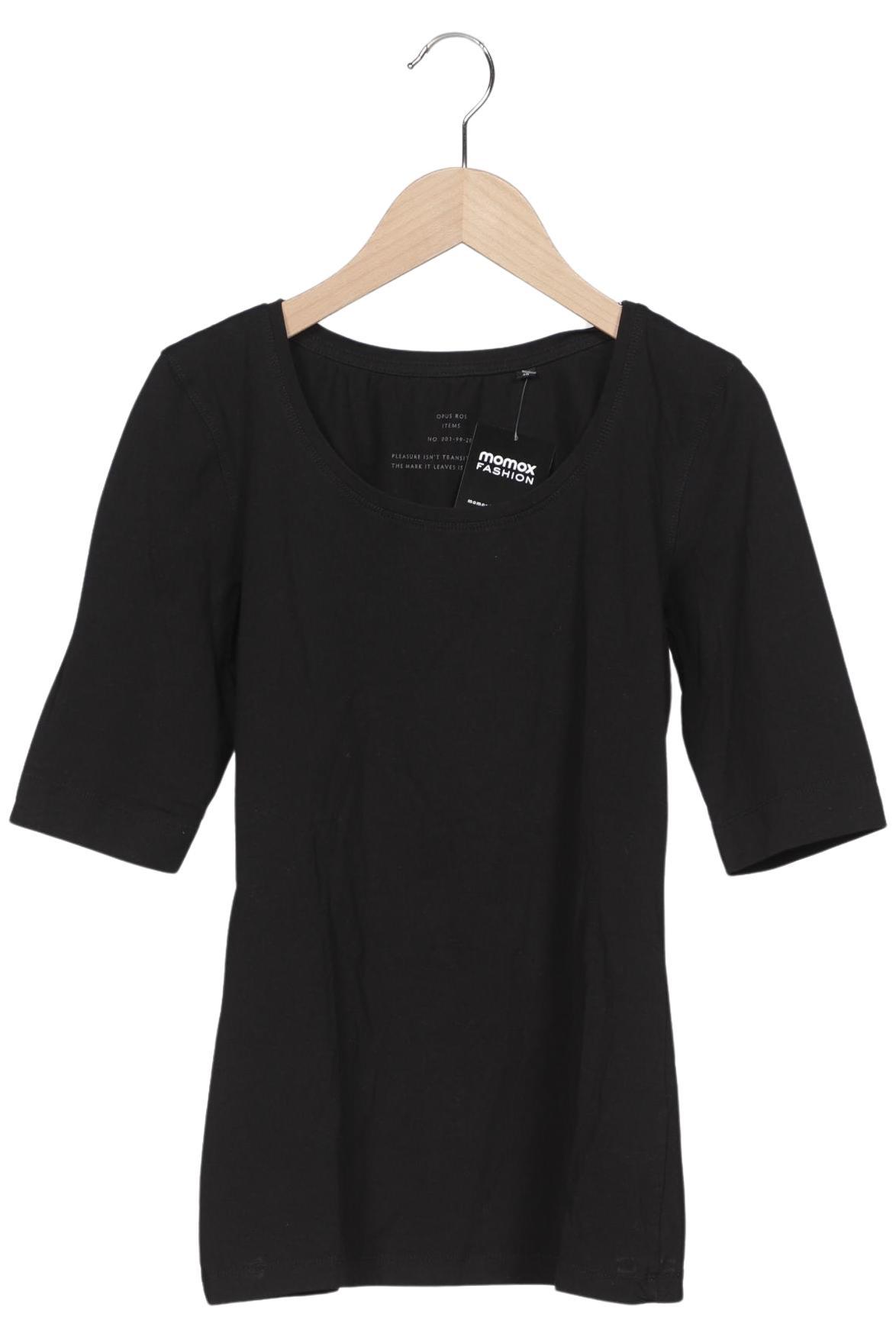 

Opus Damen T-Shirt, schwarz, Gr. 36
