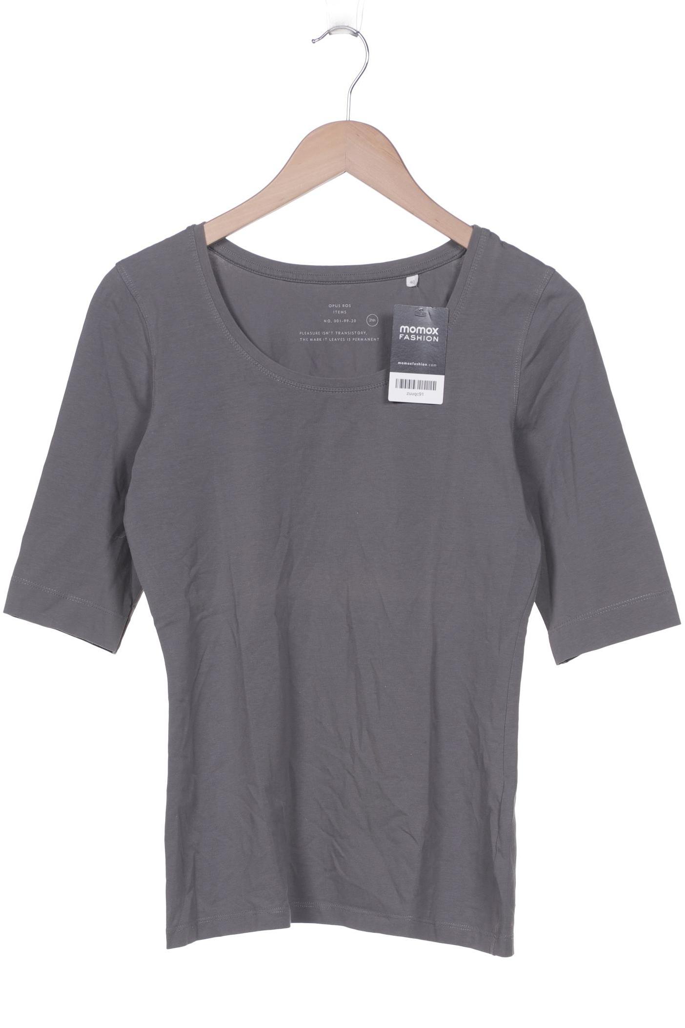 

Opus Damen T-Shirt, grau, Gr. 40