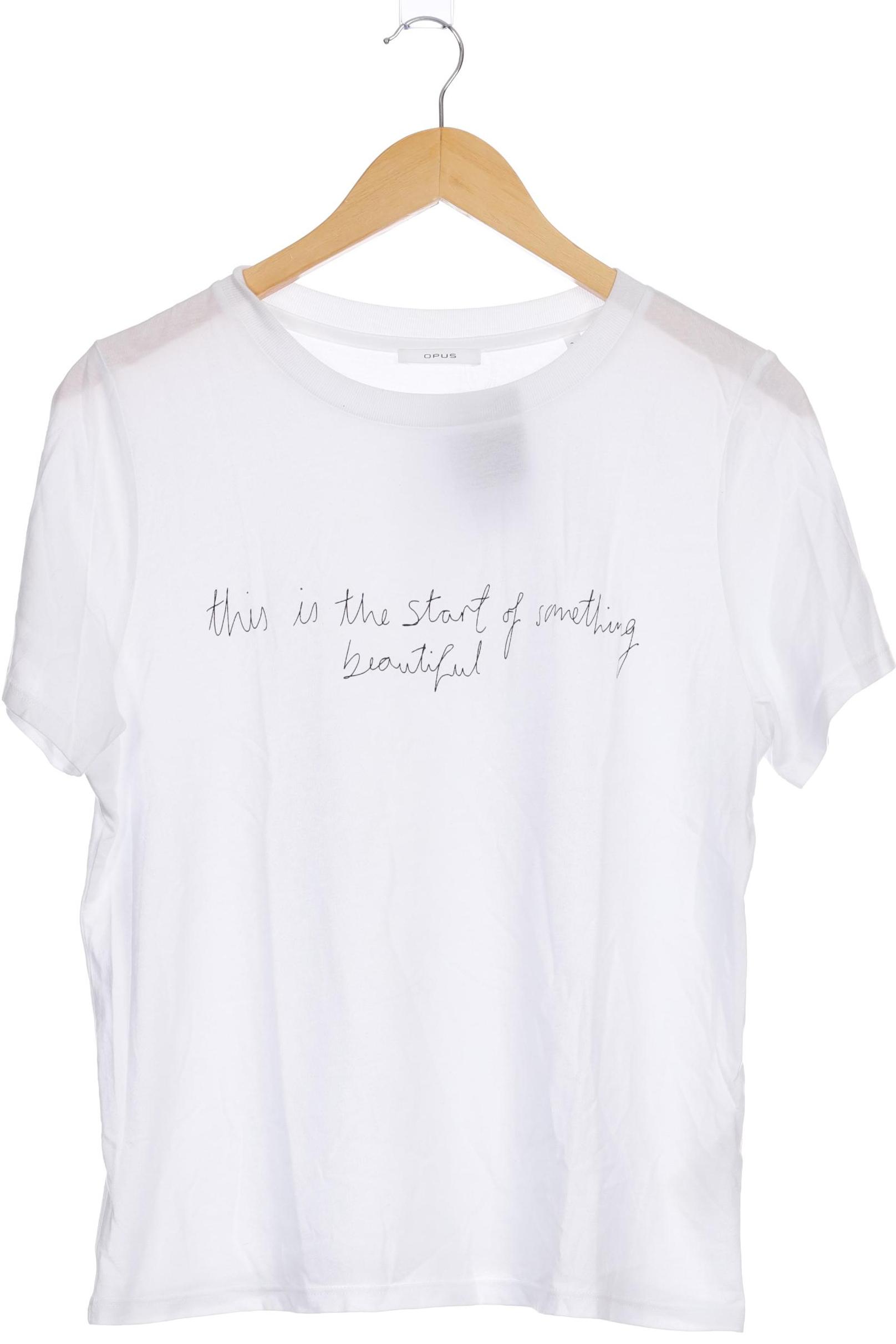 

Opus Damen T-Shirt, weiß, Gr. 36