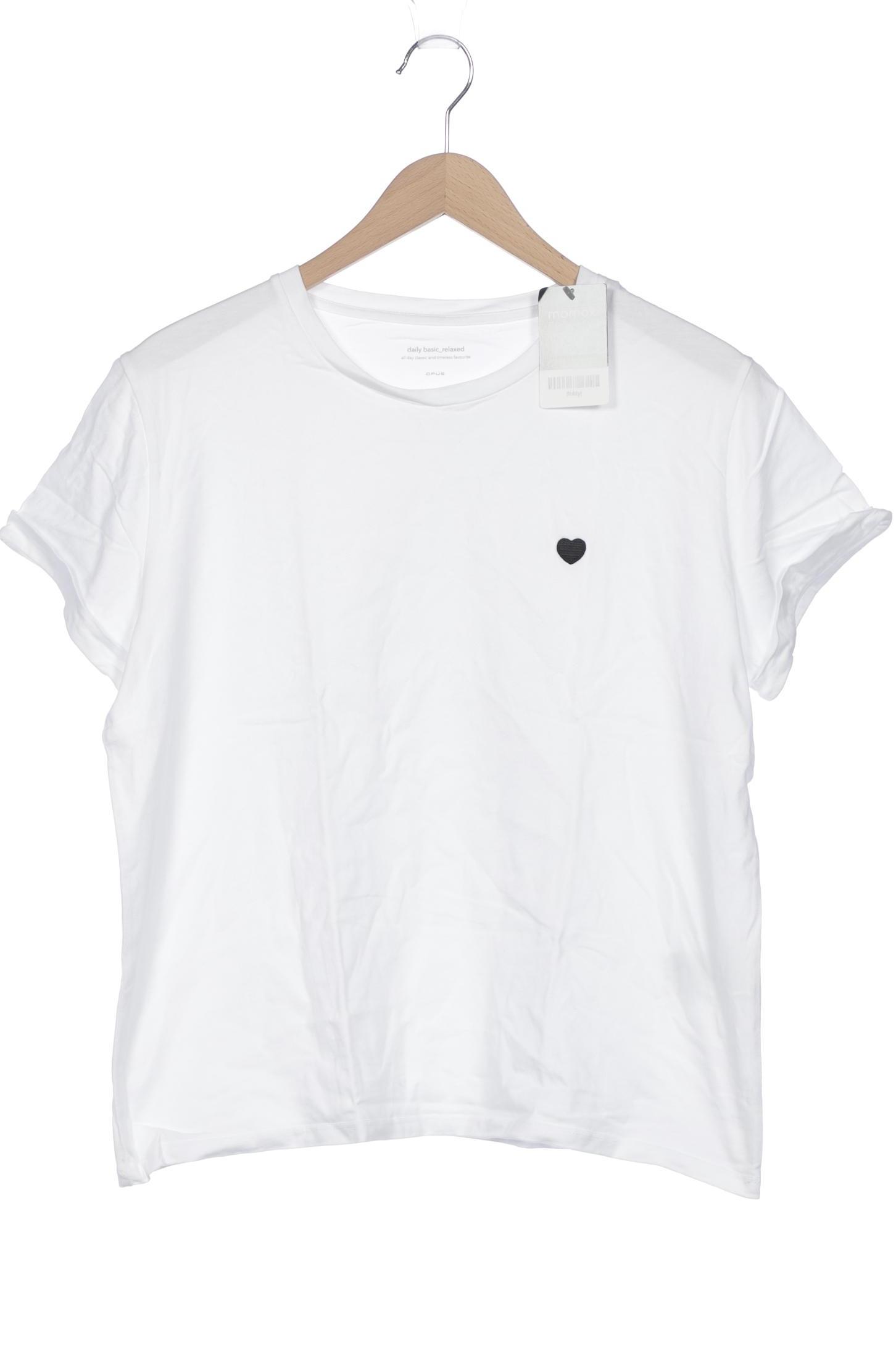 

Opus Damen T-Shirt, weiß, Gr. 42