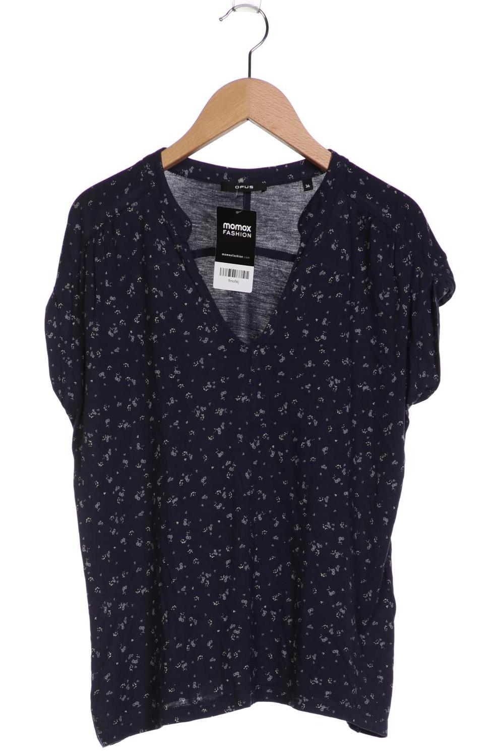 

Opus Damen T-Shirt, marineblau, Gr. 36