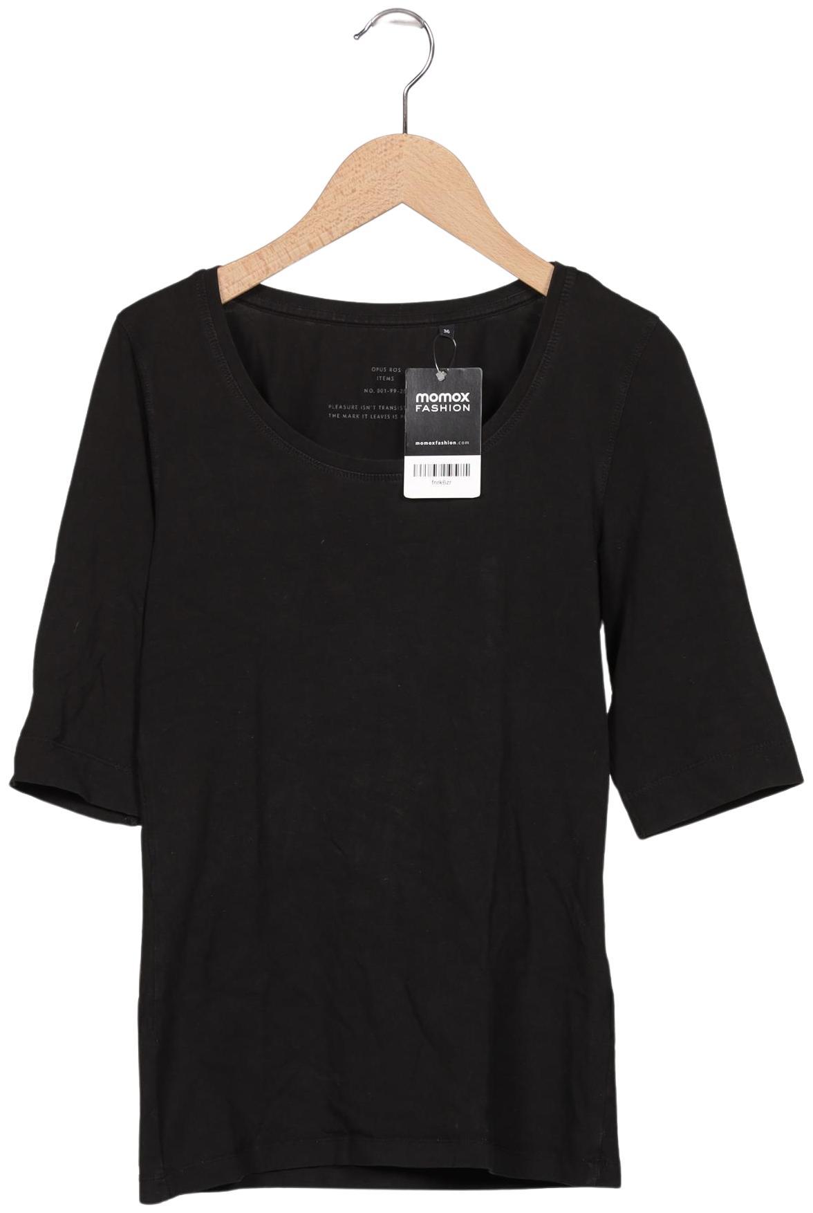 

Opus Damen T-Shirt, schwarz, Gr. 36