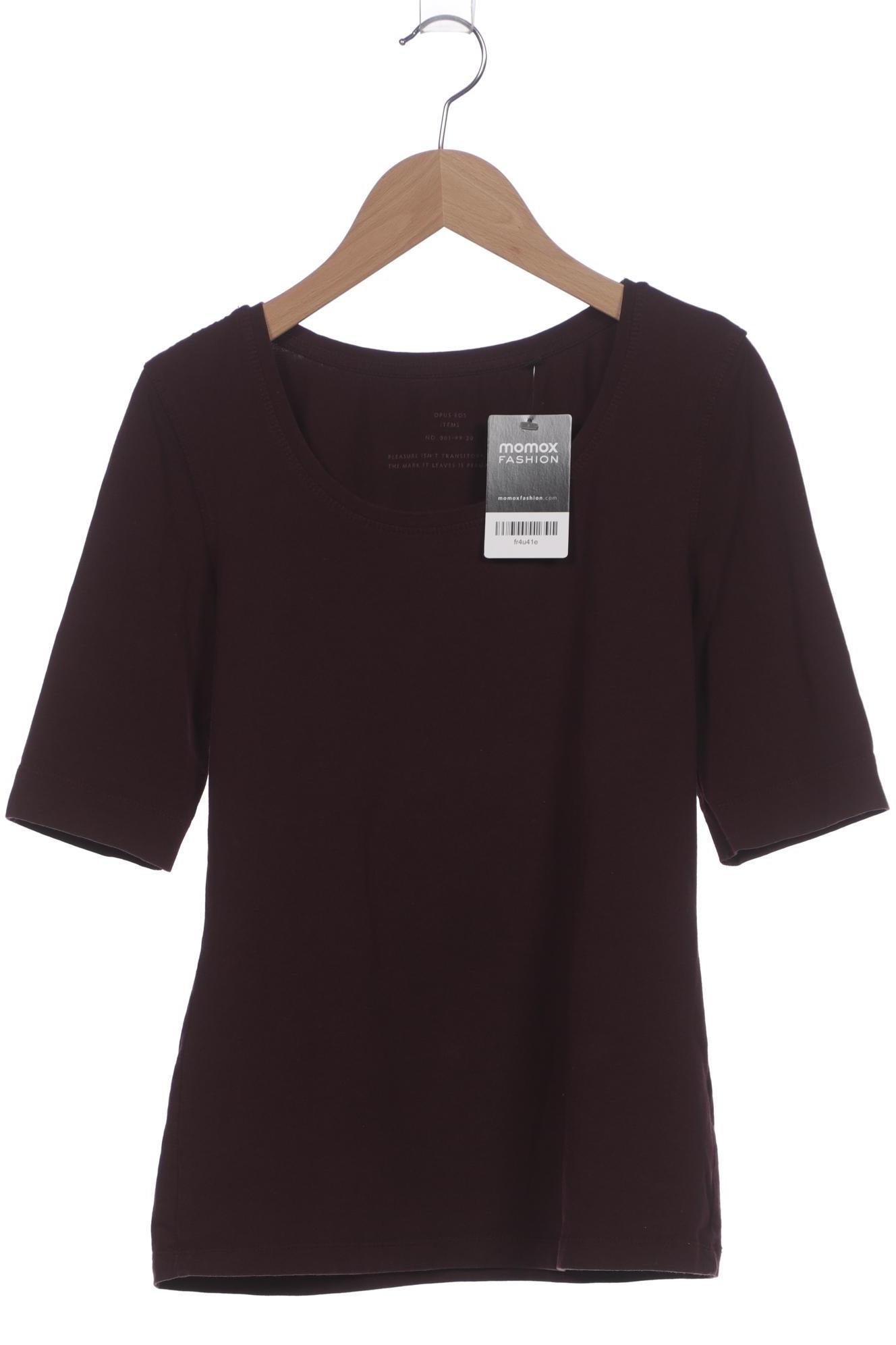 

Opus Damen T-Shirt, bordeaux, Gr. 36