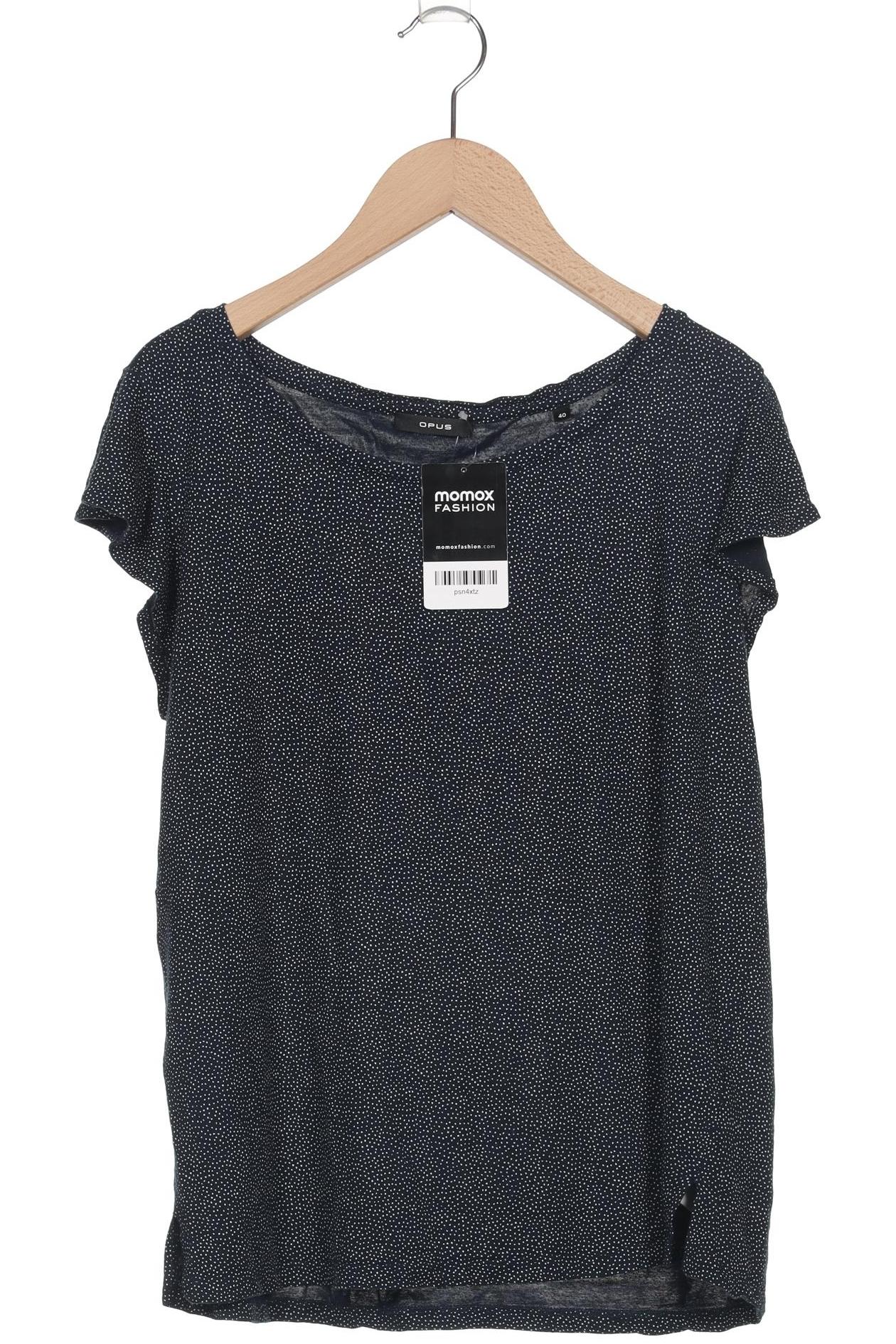 

Opus Damen T-Shirt, marineblau, Gr. 40