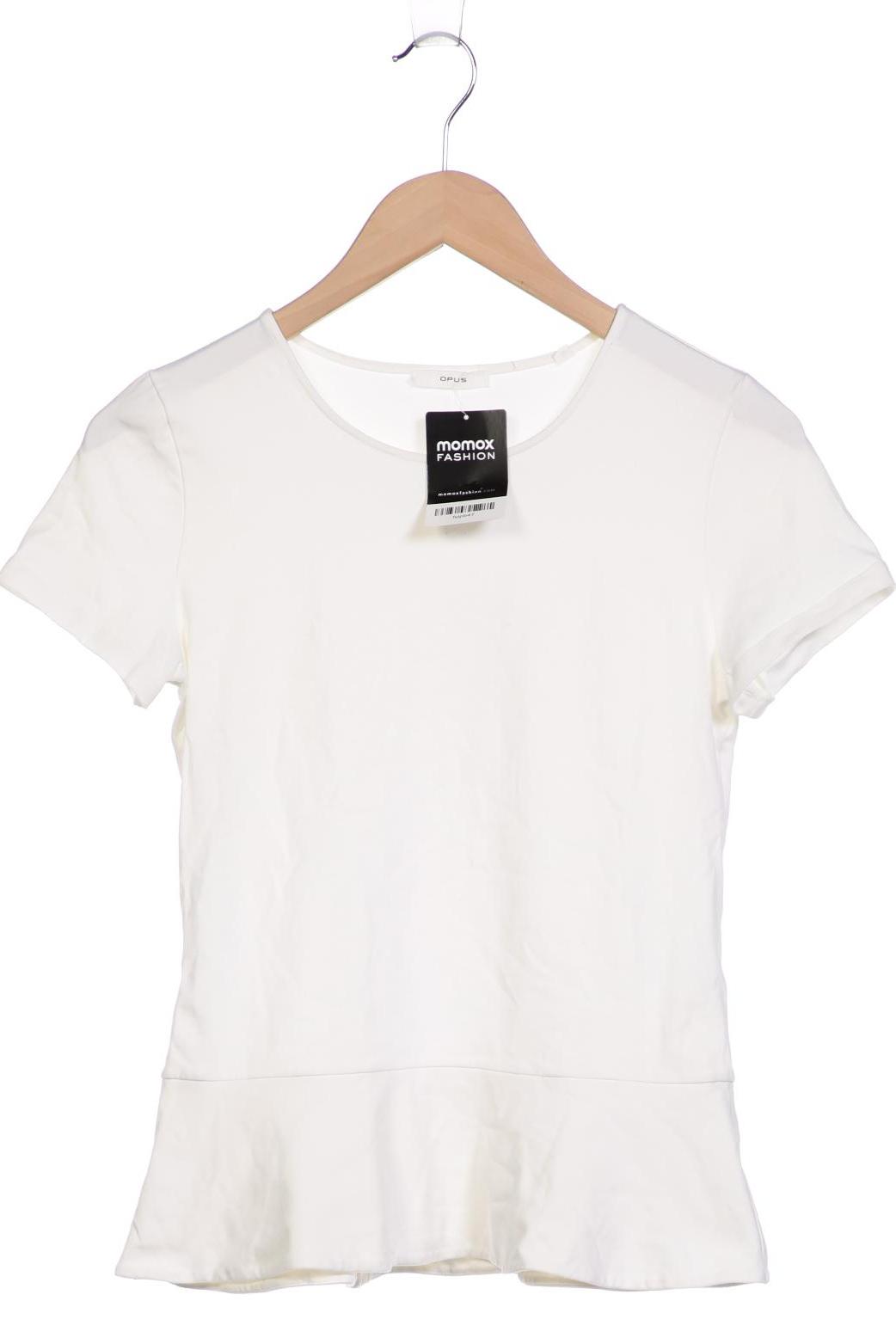 

Opus Damen T-Shirt, weiß, Gr. 36