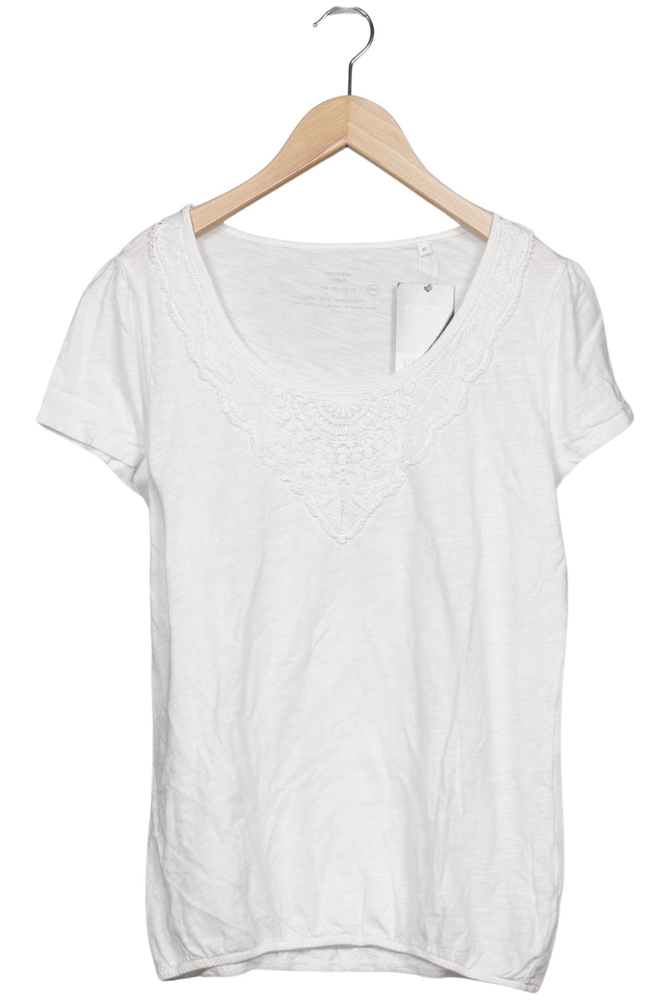 

Opus Damen T-Shirt, weiß, Gr. 40