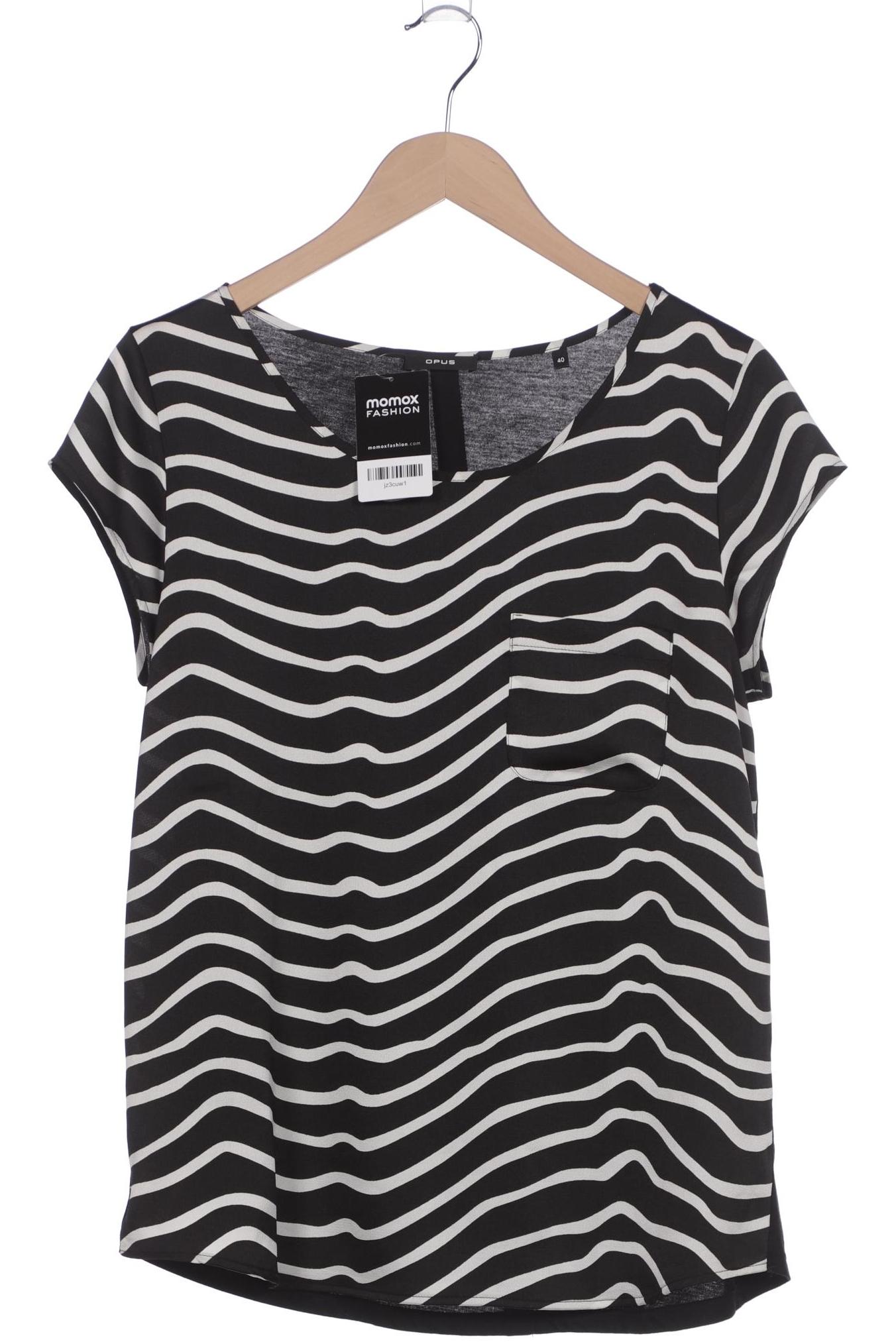 

Opus Damen T-Shirt, schwarz, Gr. 40