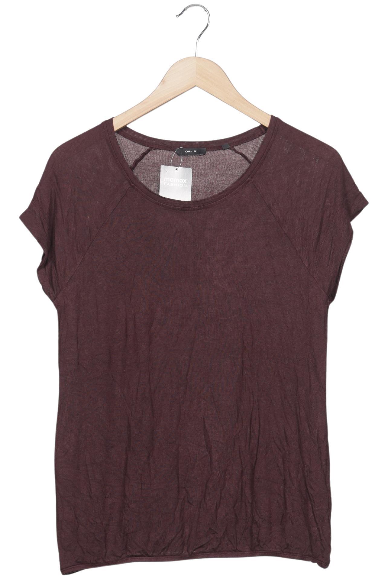 

Opus Damen T-Shirt, bordeaux, Gr. 40