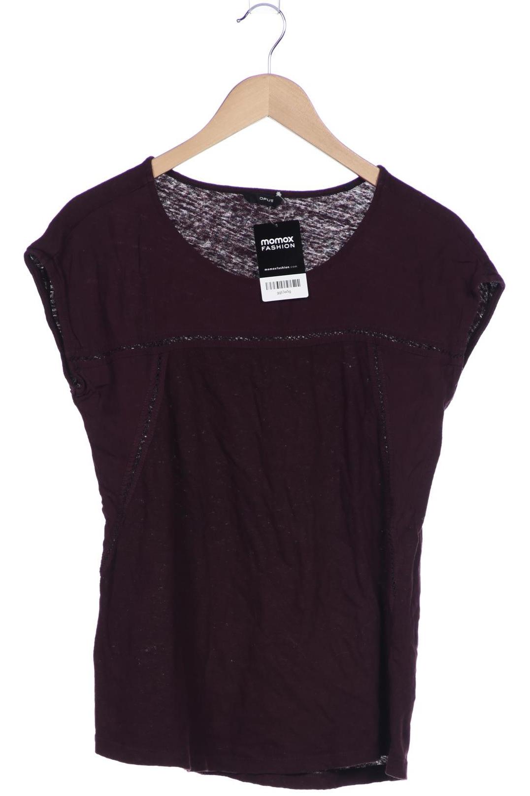 

Opus Damen T-Shirt, bordeaux, Gr. 38