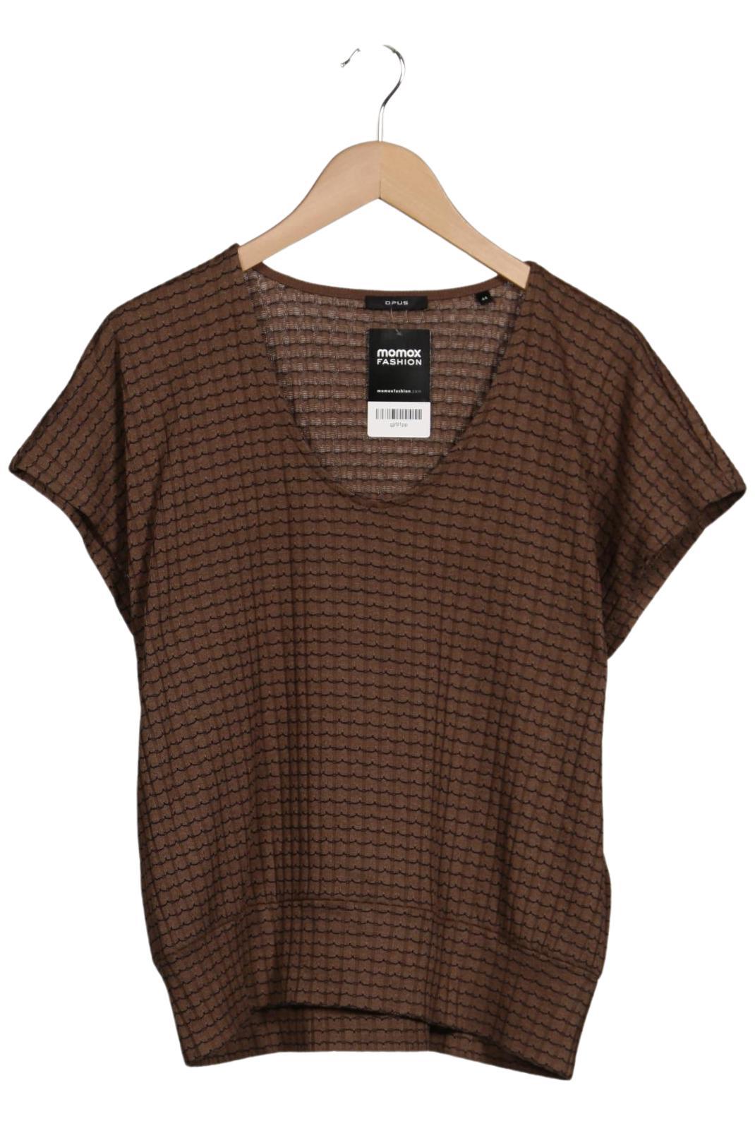 

Opus Damen T-Shirt, braun, Gr. 44