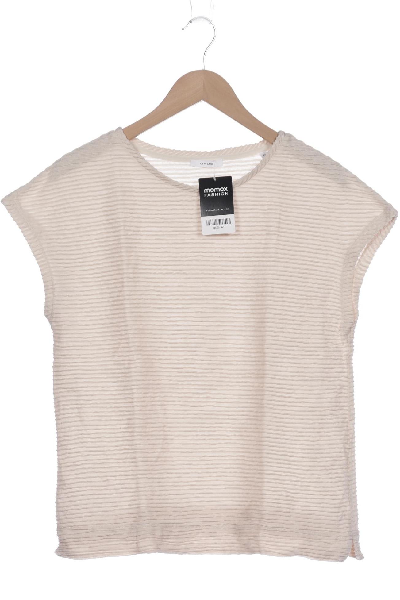 

Opus Damen T-Shirt, cremeweiß, Gr. 40