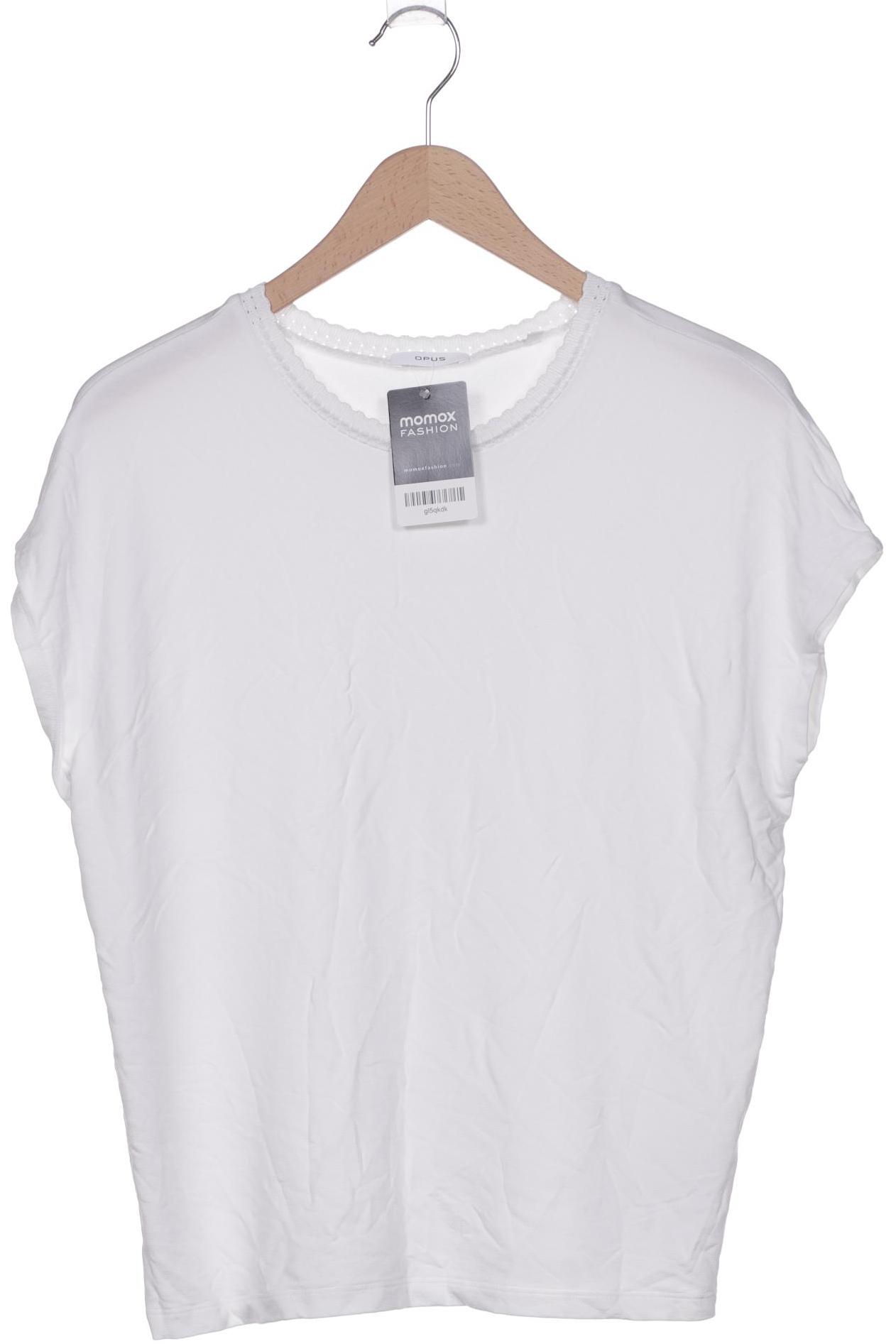 

Opus Damen T-Shirt, weiß, Gr. 40