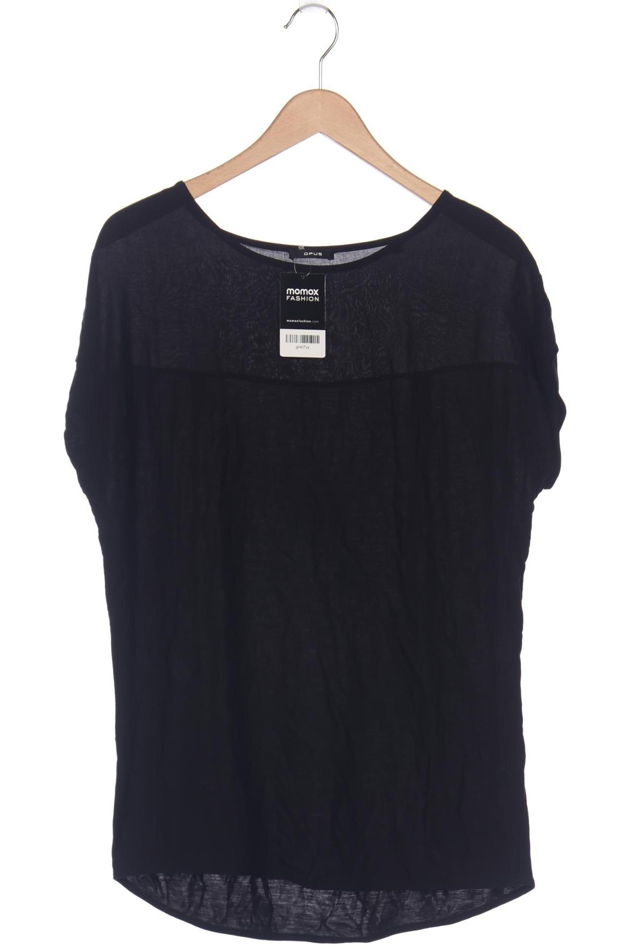 

Opus Damen T-Shirt, schwarz, Gr. 42