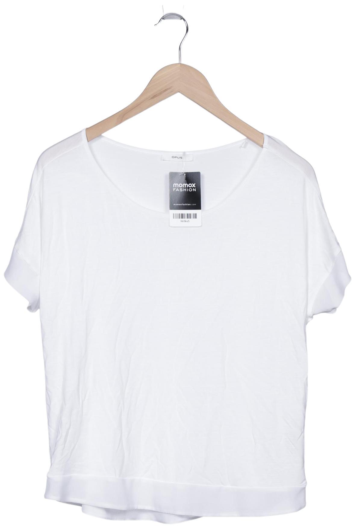

Opus Damen T-Shirt, weiß, Gr. 36