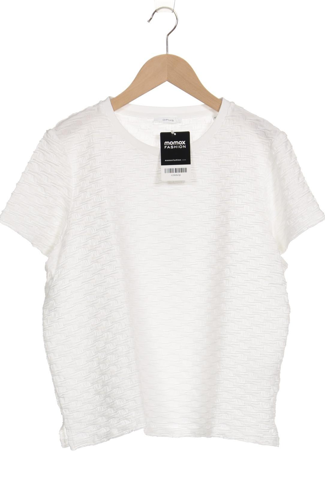 

Opus Damen T-Shirt, weiß, Gr. 40