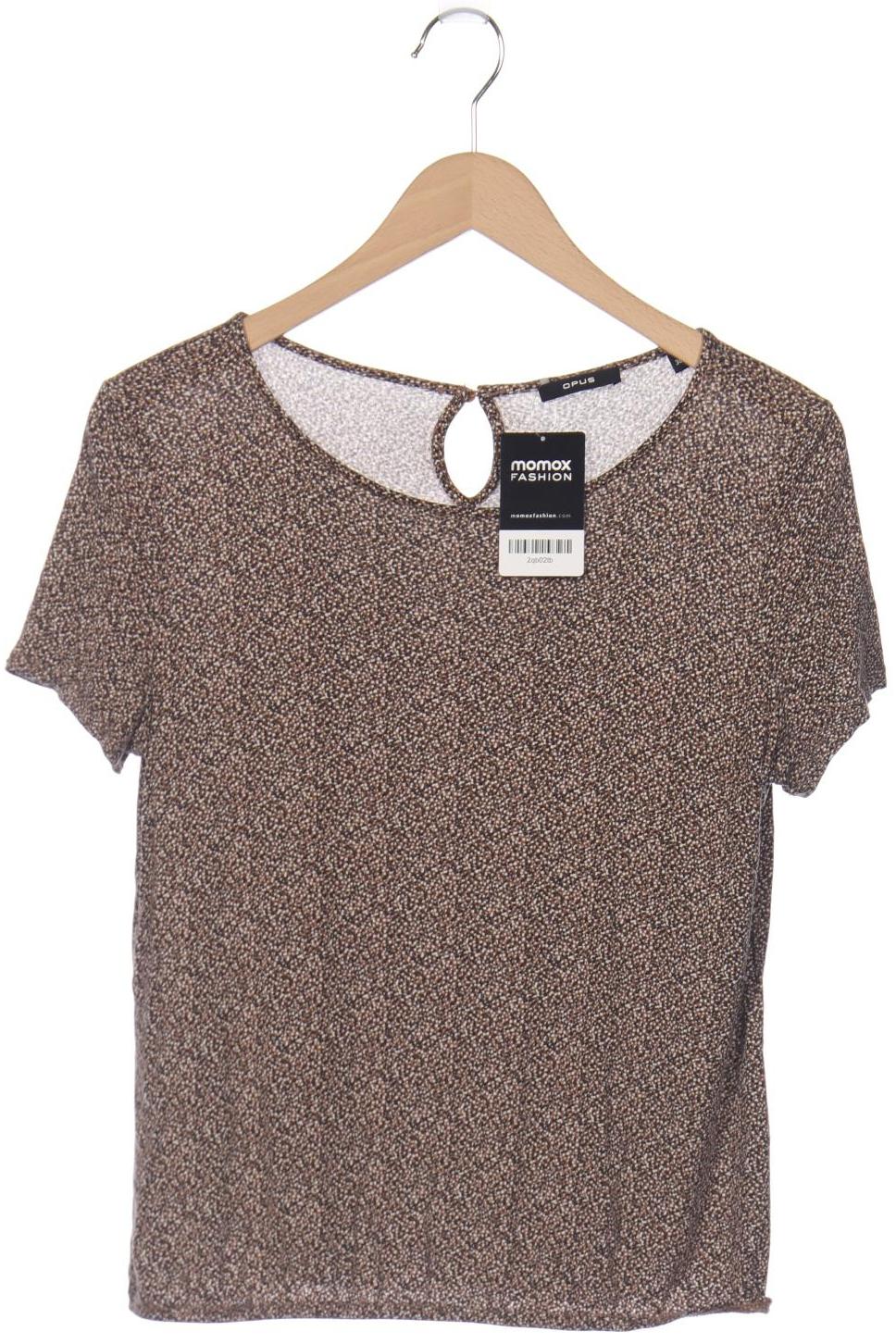 

Opus Damen T-Shirt, braun, Gr. 38
