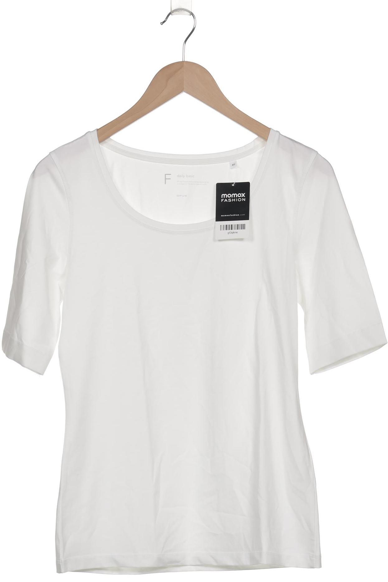

Opus Damen T-Shirt, weiß, Gr. 40