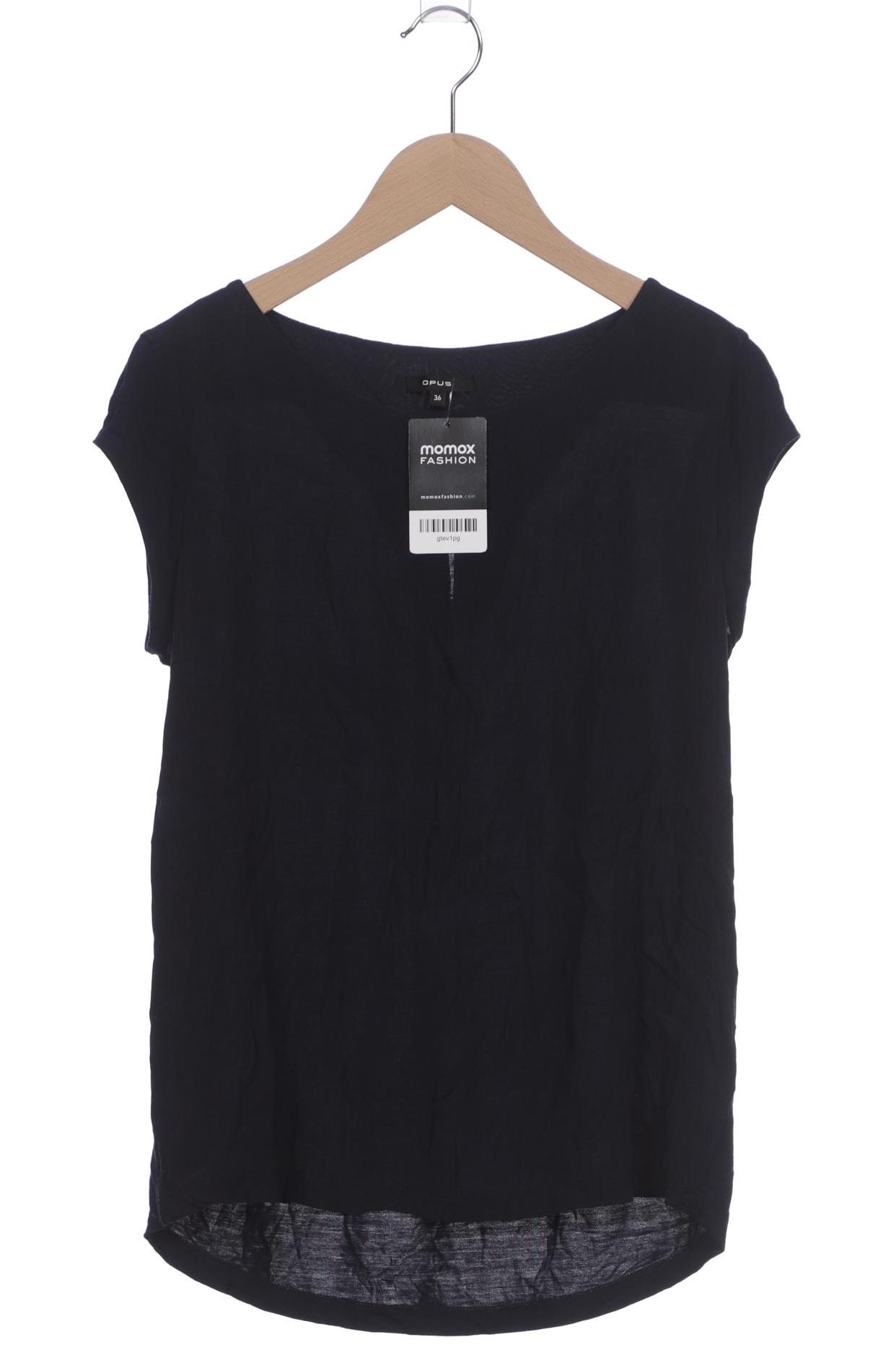 

Opus Damen T-Shirt, marineblau, Gr. 36