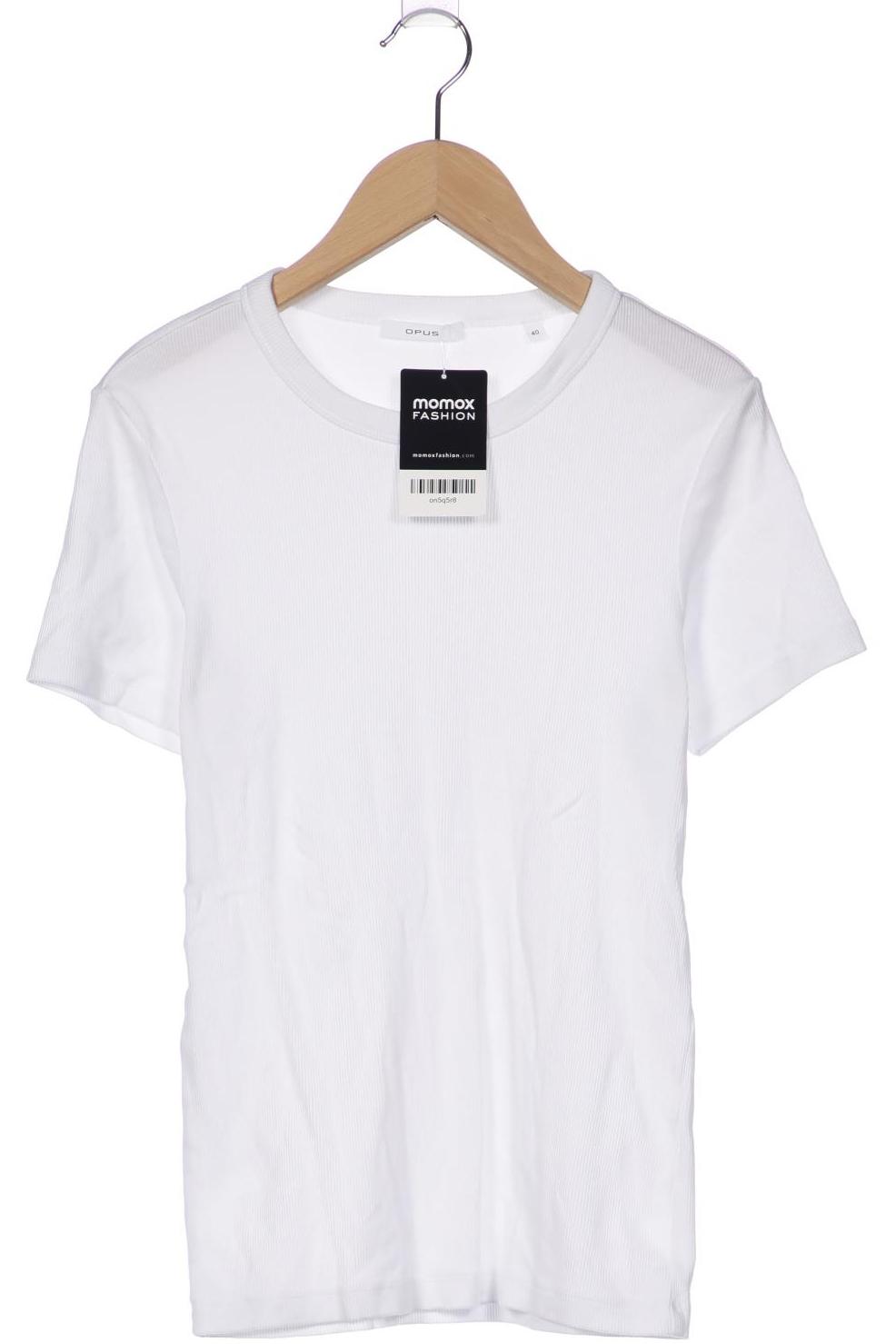 

Opus Damen T-Shirt, weiß, Gr. 40