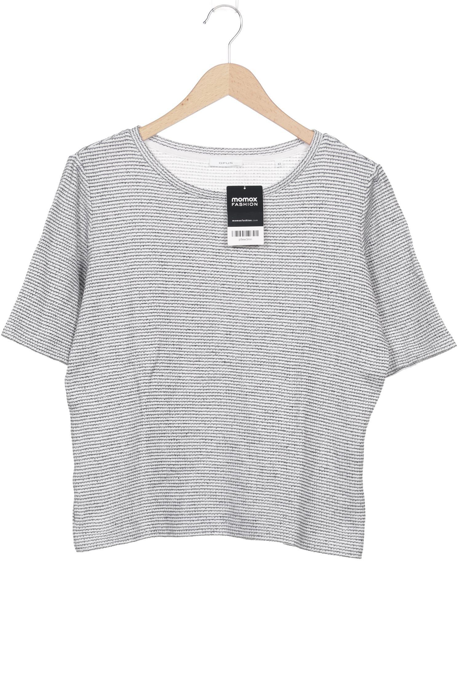

Opus Damen T-Shirt, weiß, Gr. 42