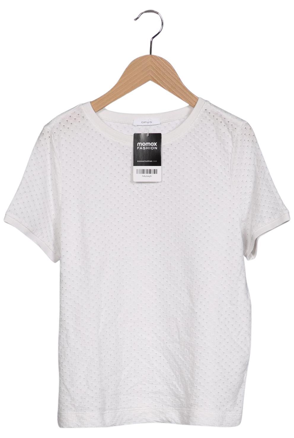 

Opus Damen T-Shirt, weiß, Gr. 36