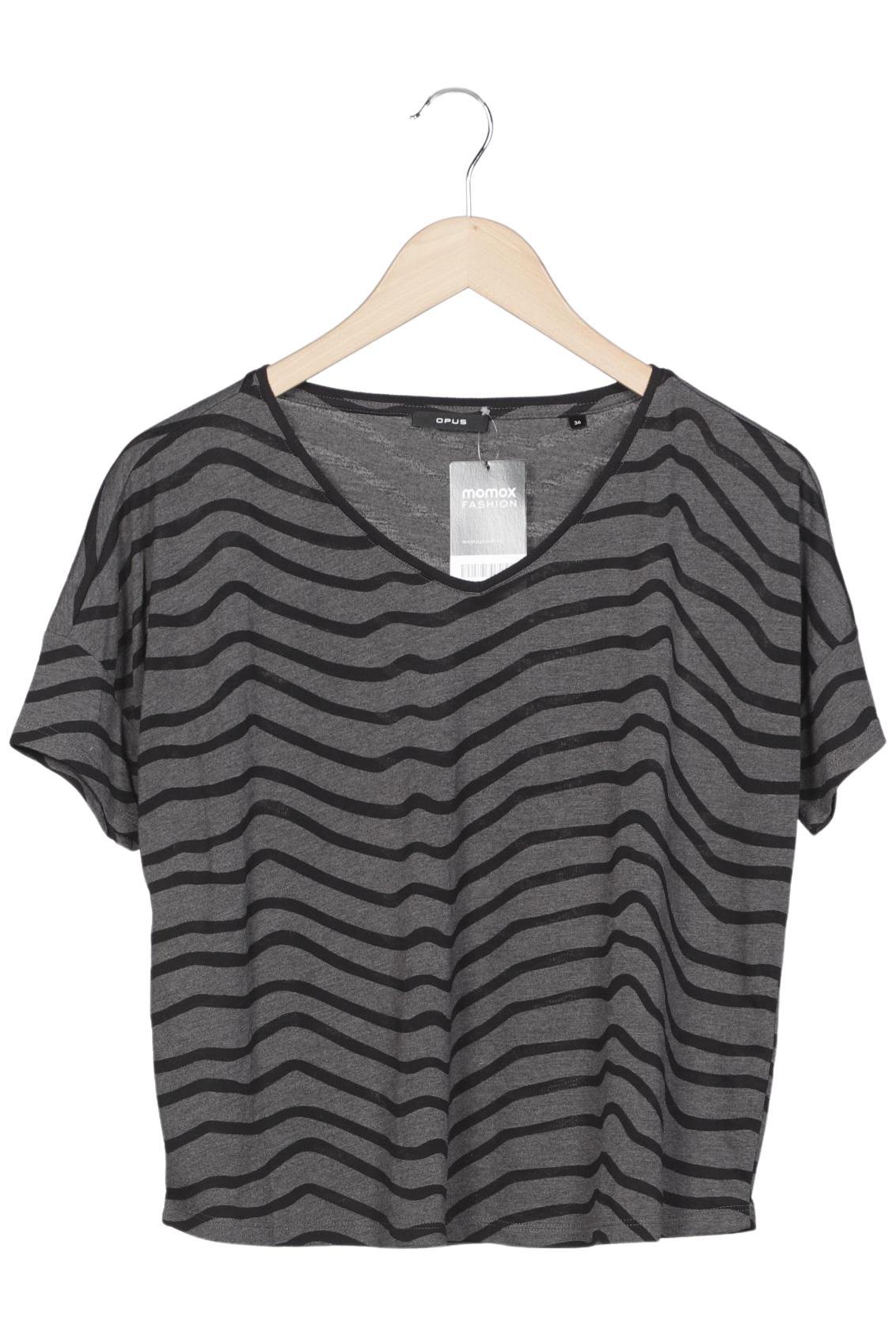 

Opus Damen T-Shirt, grau, Gr. 36